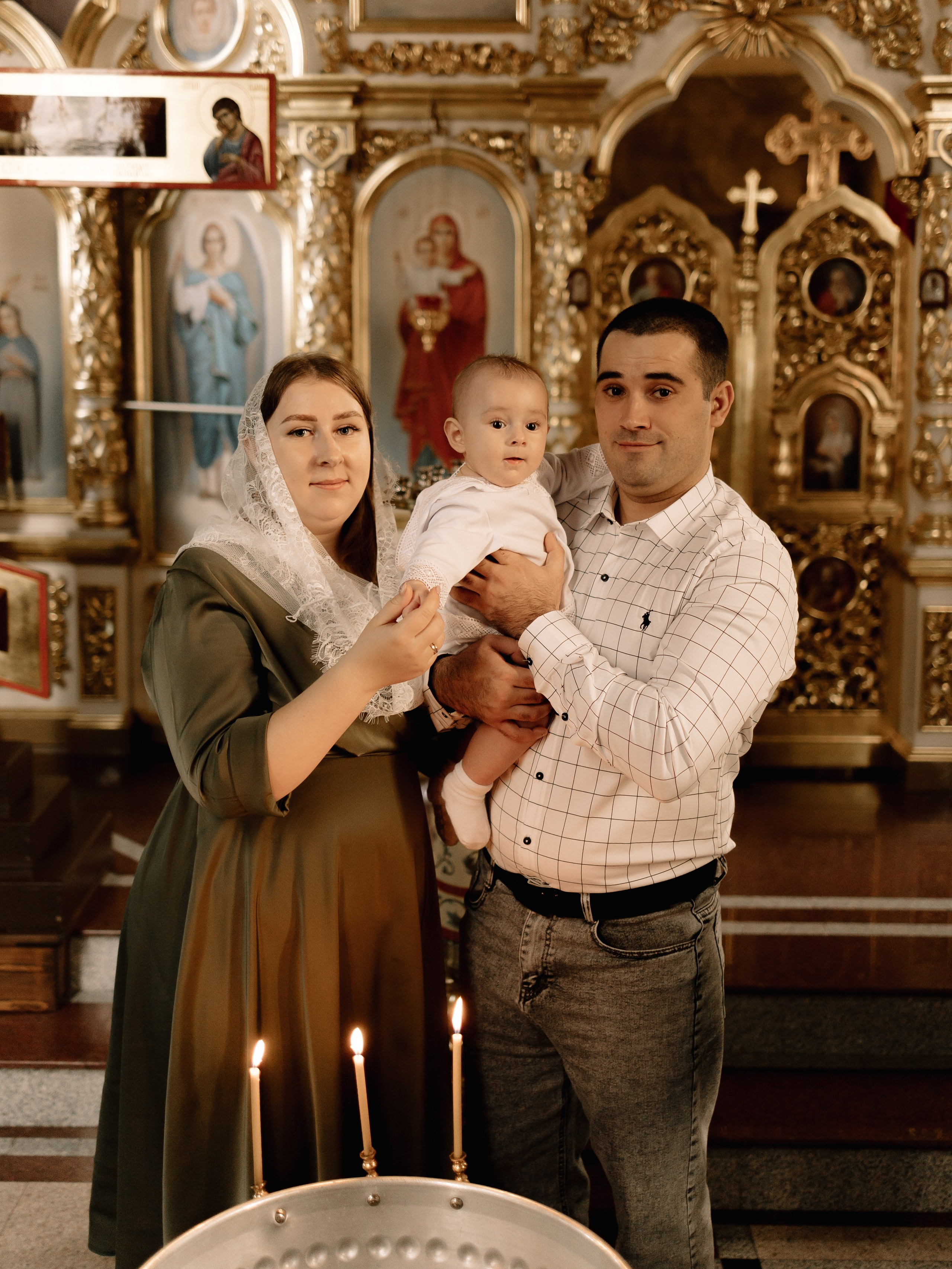 Крещение Тимура. Семейный фотограф в Краснодаре Храмова Анна