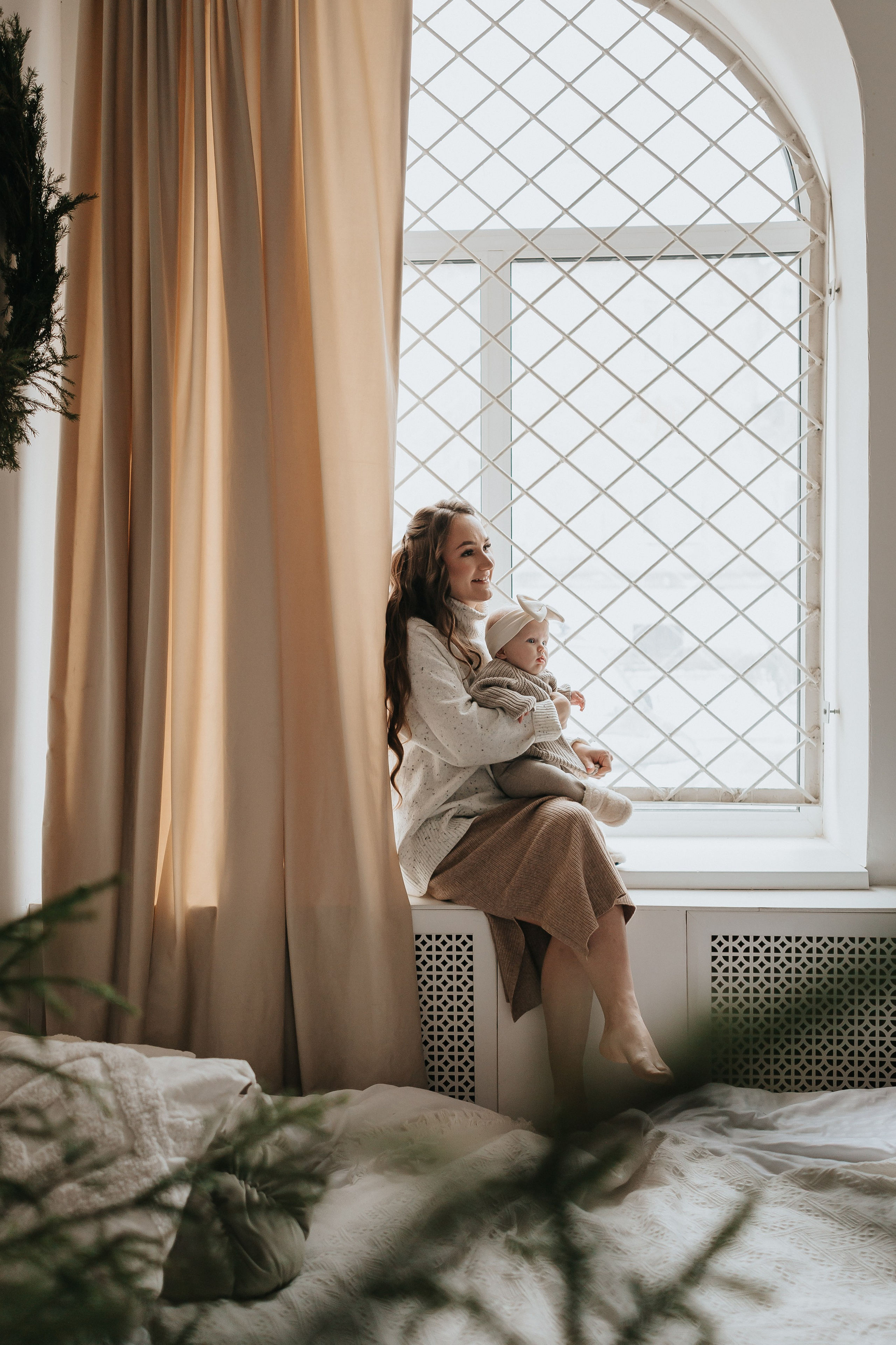 Первая новогодняя история для малышки. Свадебный фотограф Пермь