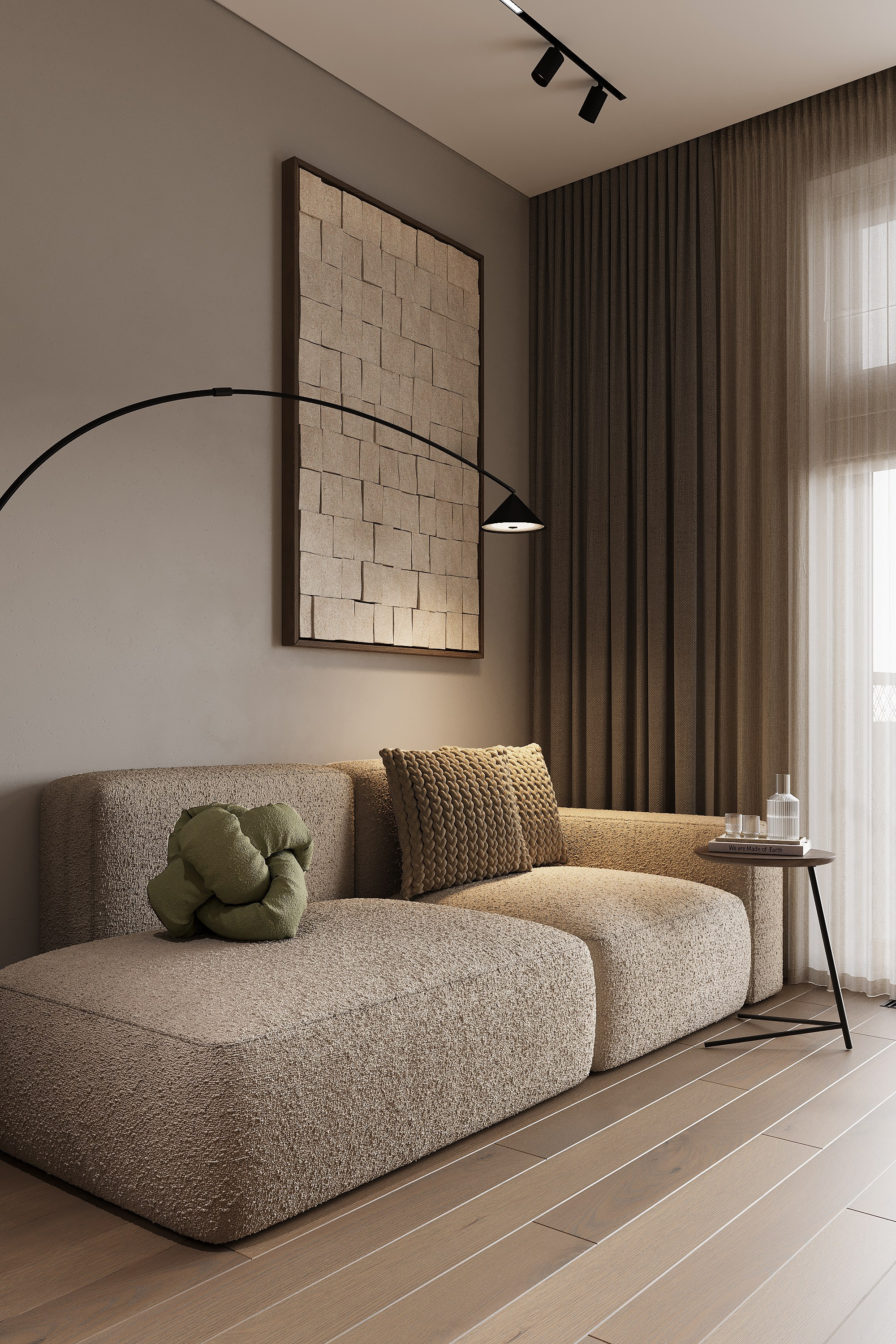 ЖК ДОСТИЖЕНИЕ, 65 м² | МОСКВА. Design interior-Samsonyan R