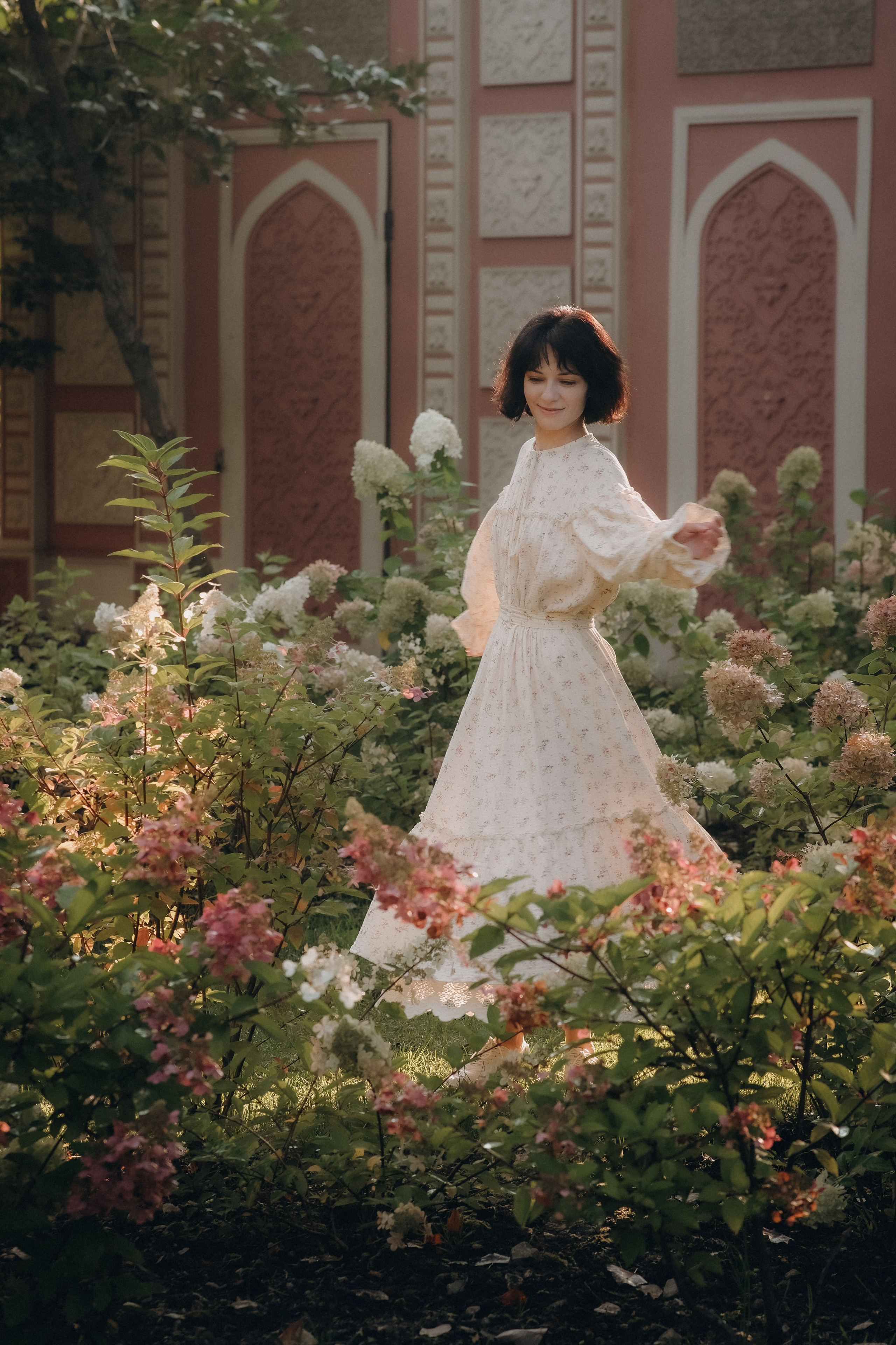 Утро в гортензиях. Свадебный и семейный фотограф в Москве Инника Кетлер