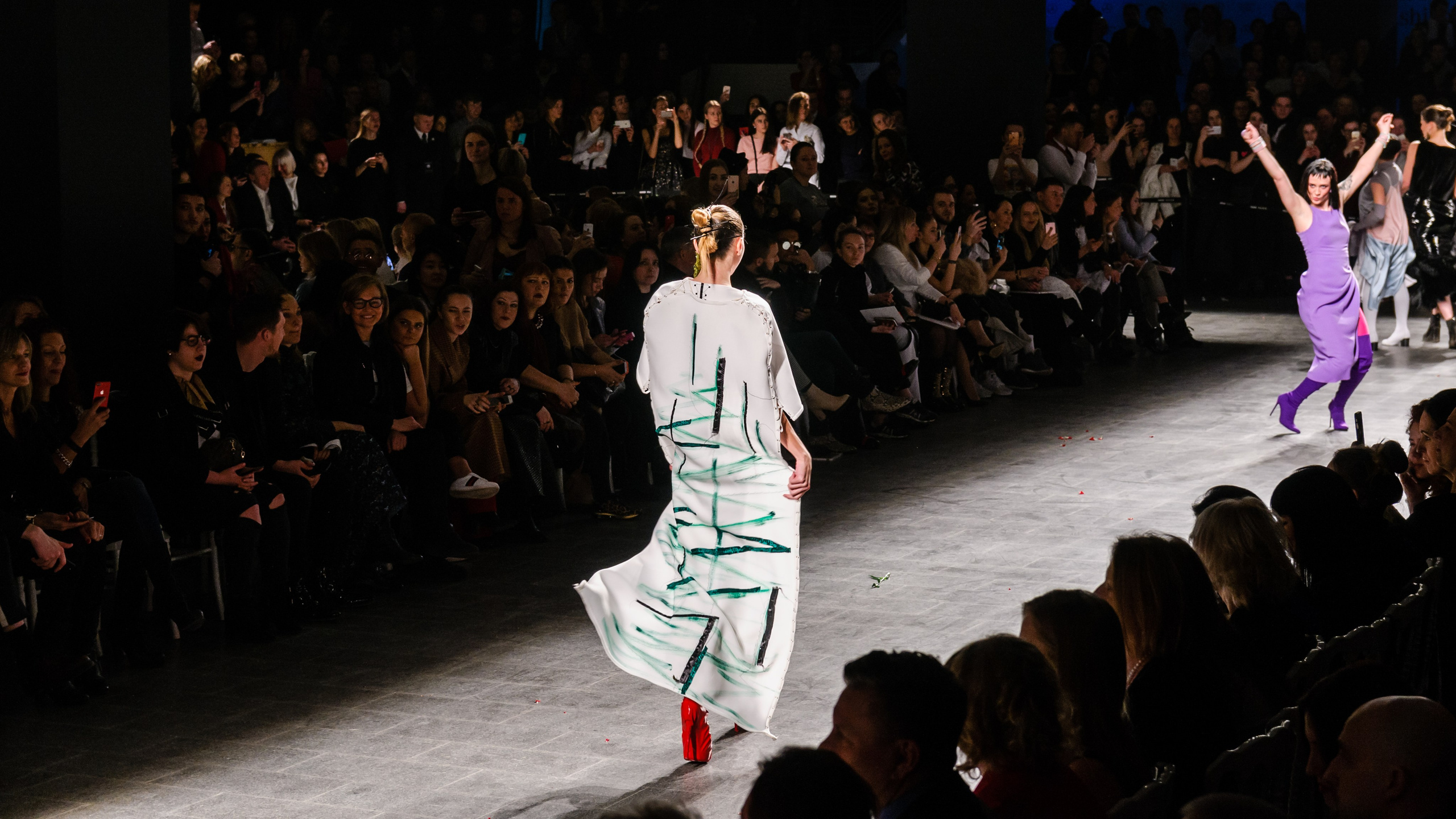 FOREST DEMONS runway. VLAD MARTYNENKO — stylist & art director