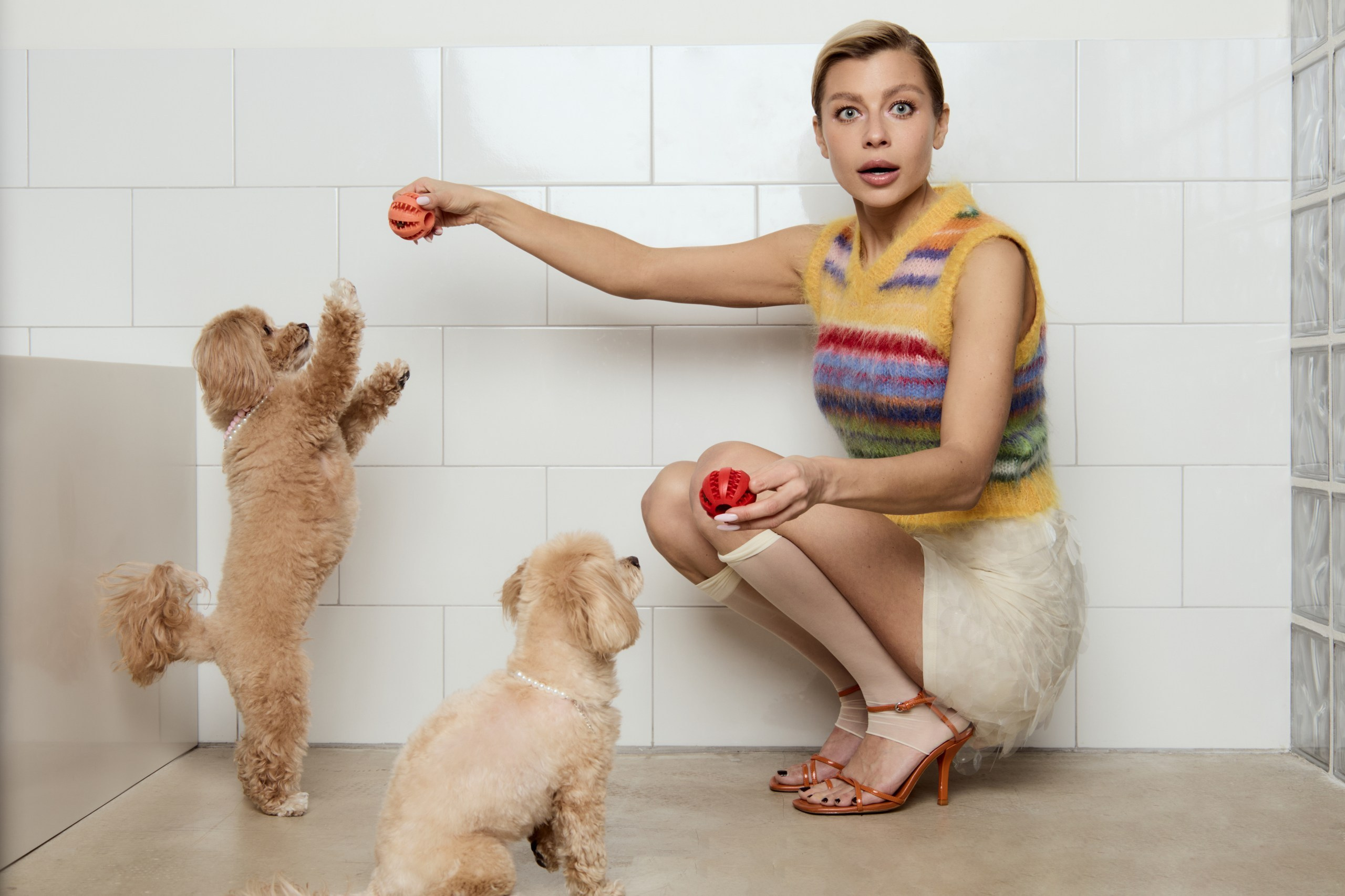 IV SAINT BERNARD x LINA DEMBIKOVA. VLAD MARTYNENKO — stylist & art director