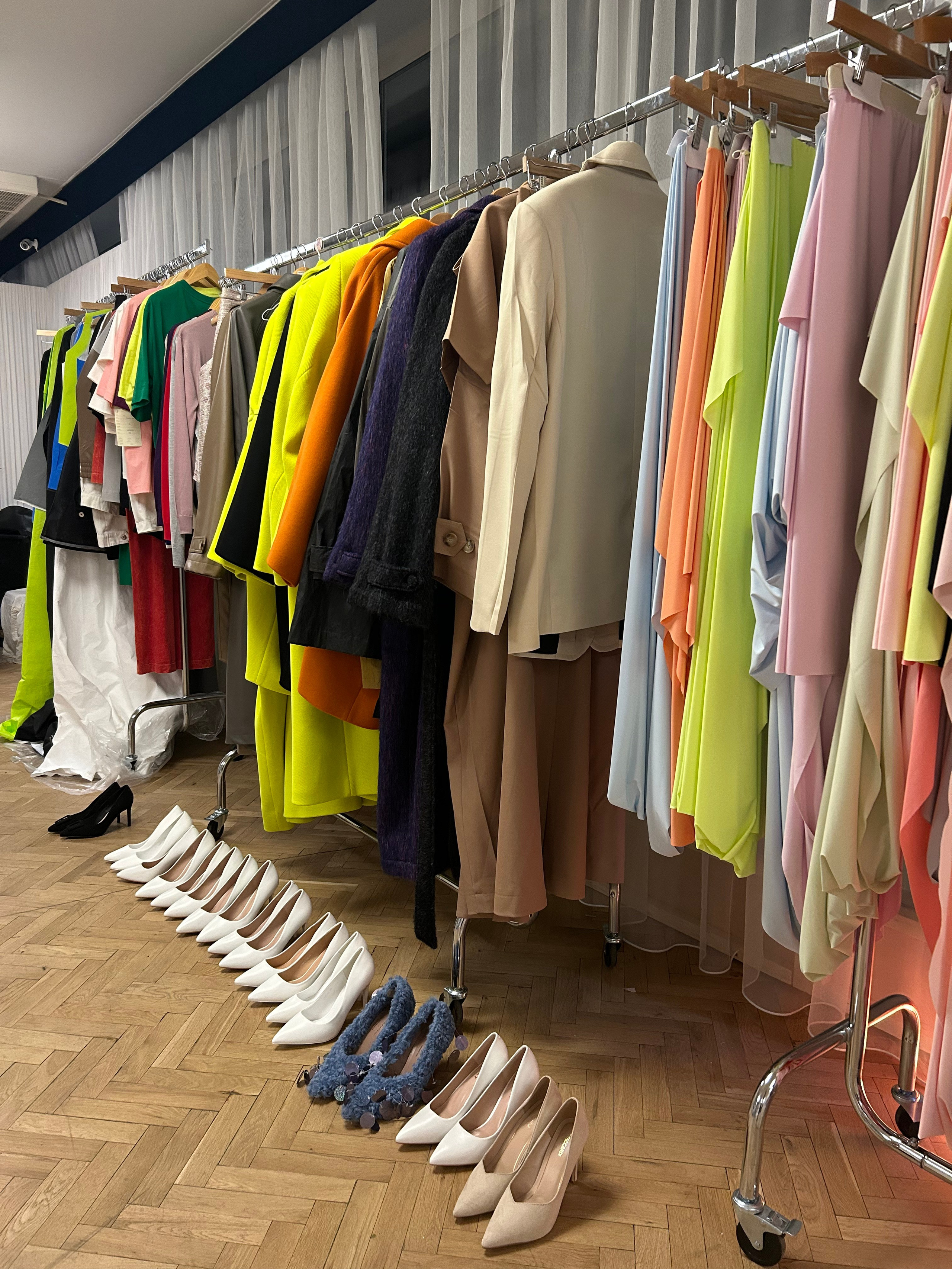 USHATAVA COLOR.BLOCK FW23. VLAD MARTYNENKO — stylist & art director