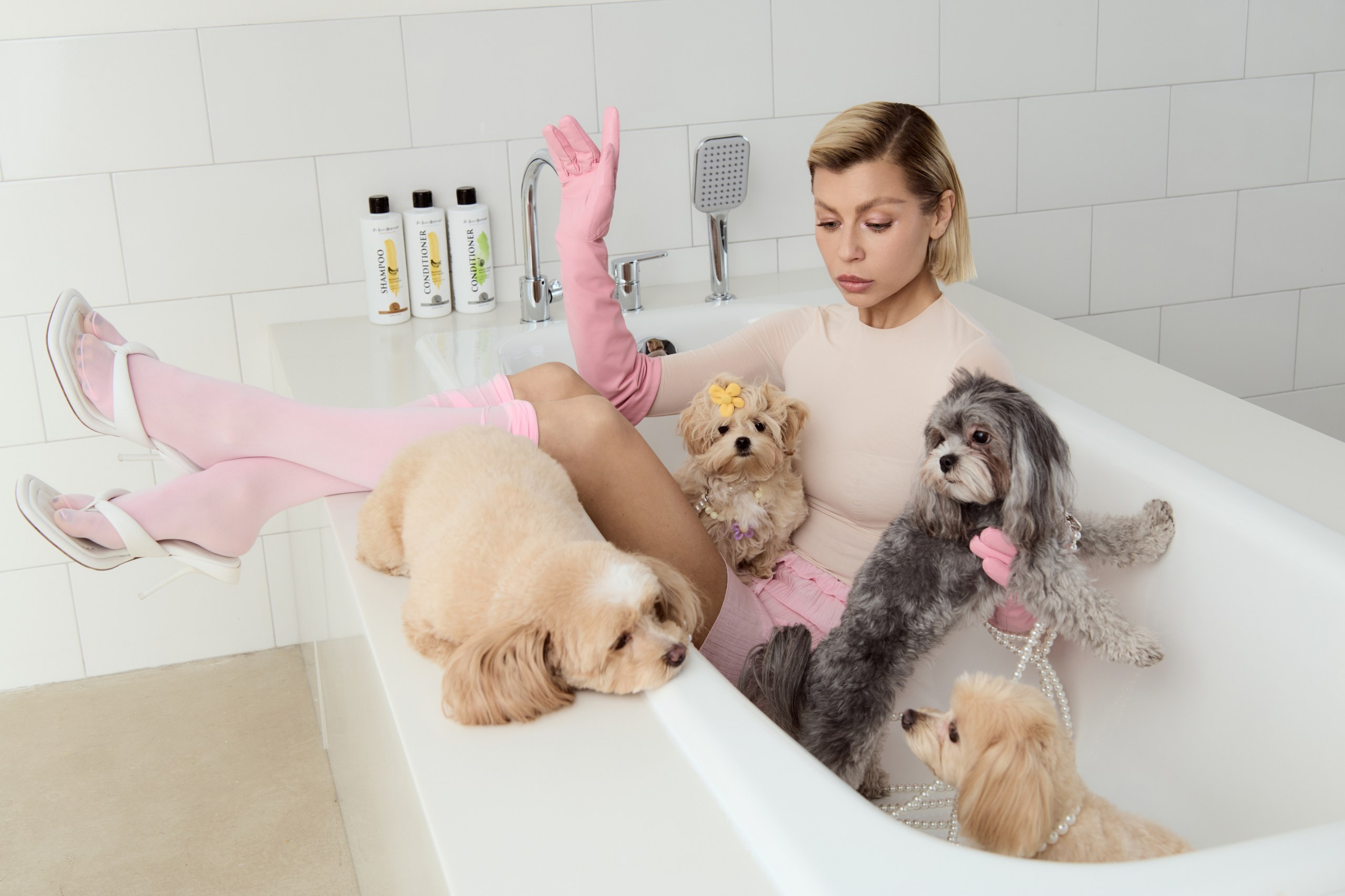 IV SAINT BERNARD x LINA DEMBIKOVA. VLAD MARTYNENKO — stylist & art director