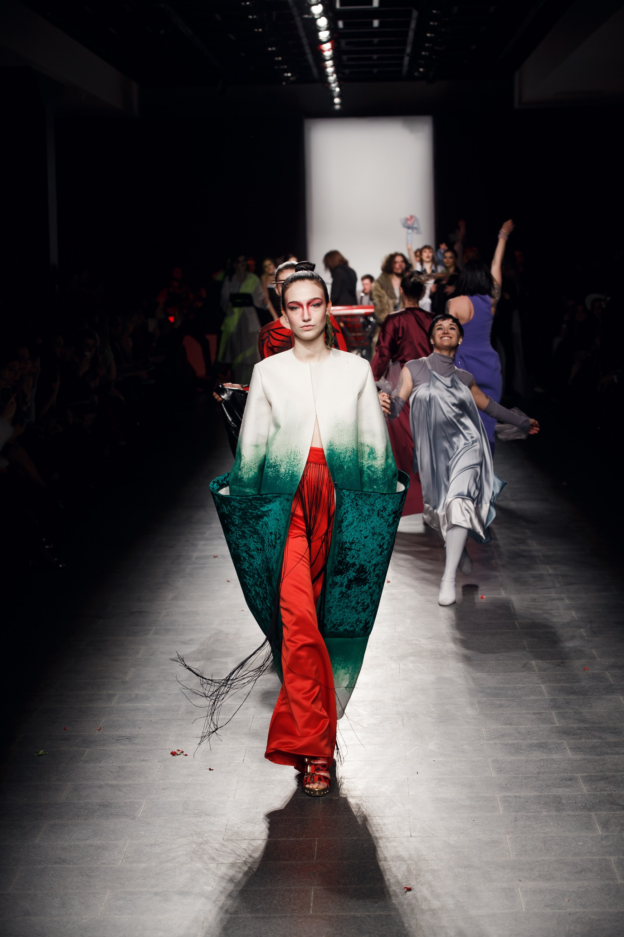 FOREST DEMONS runway. VLAD MARTYNENKO — stylist & art director