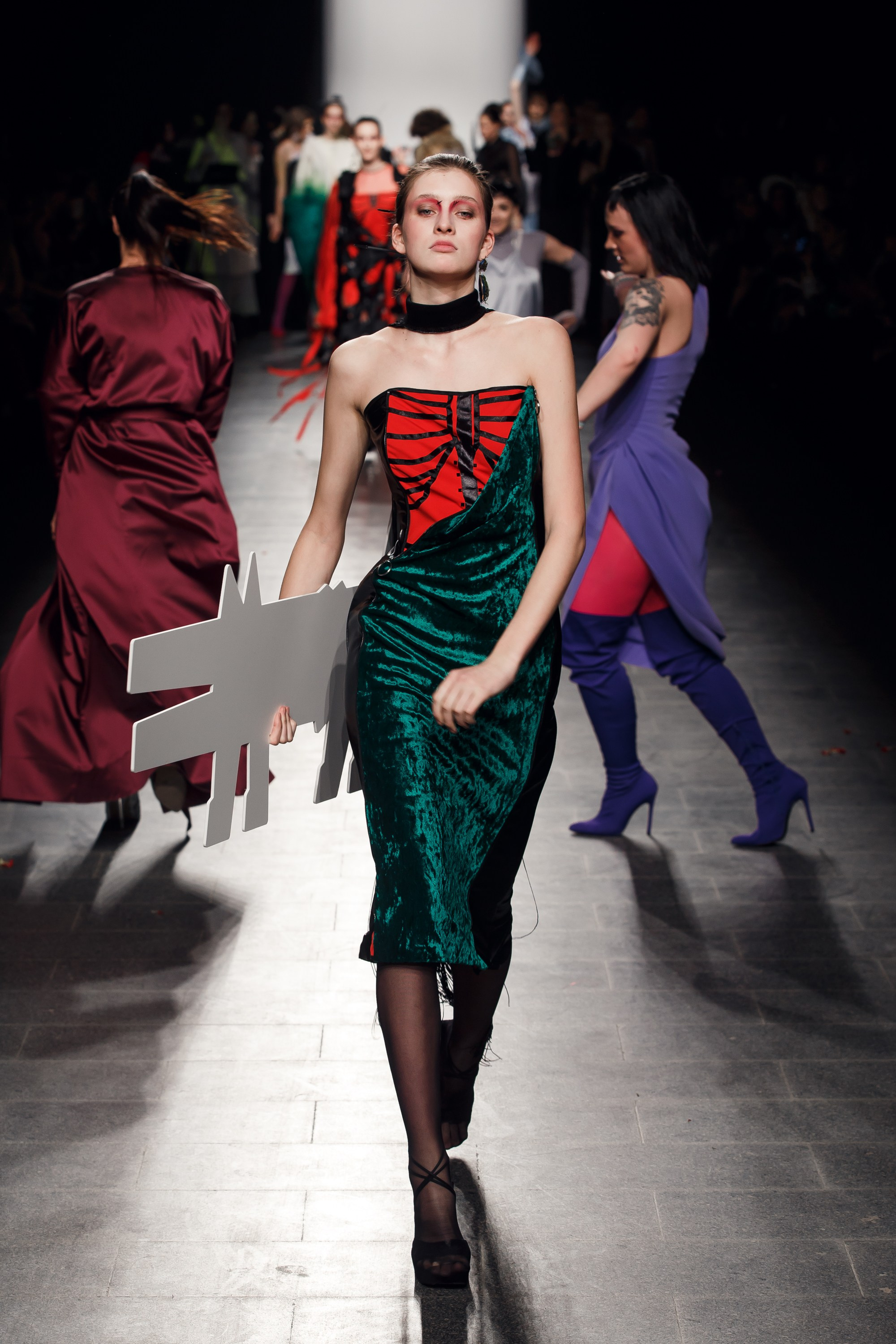 FOREST DEMONS runway. VLAD MARTYNENKO — stylist & art director