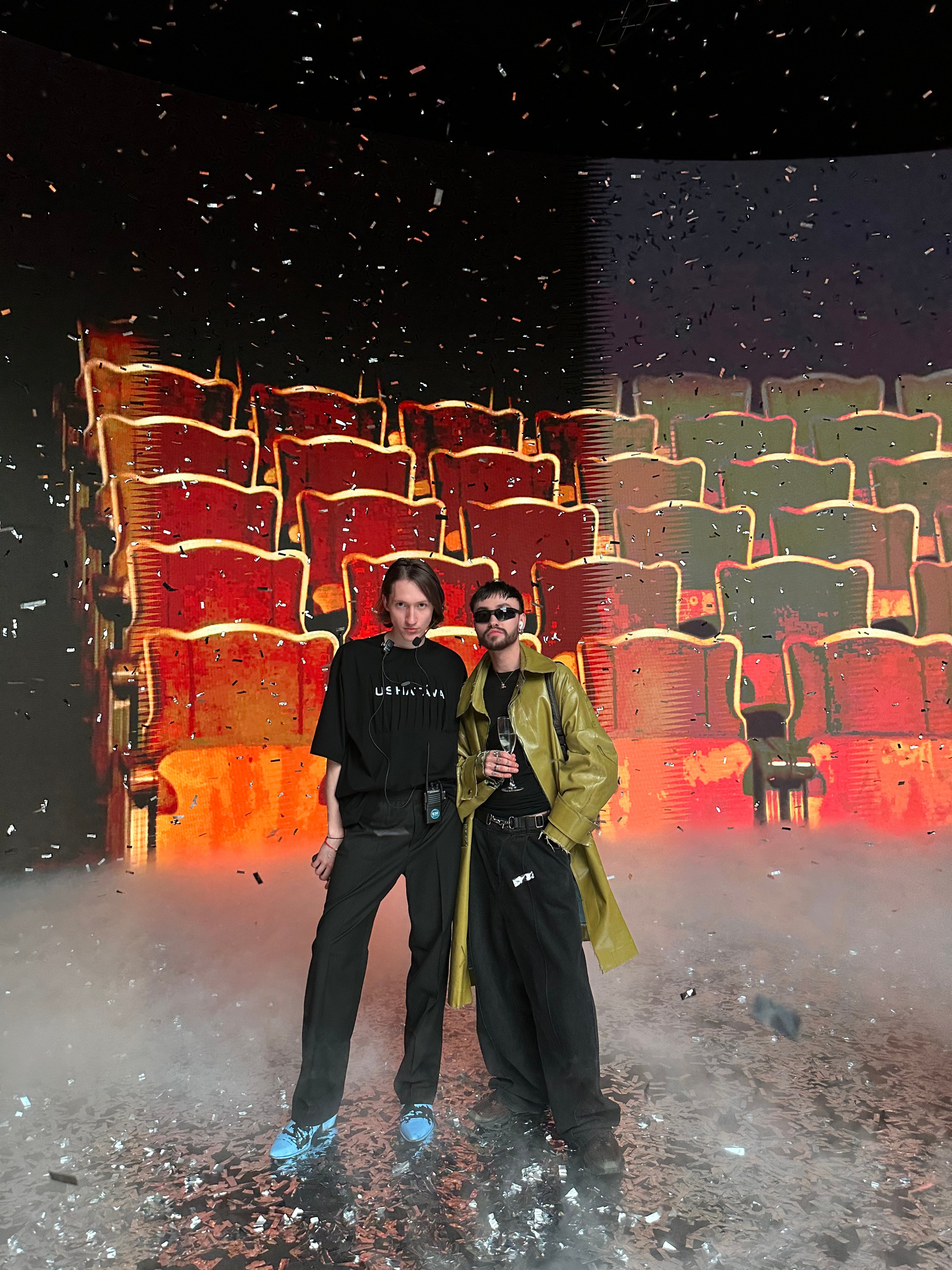 USHATAVA COLOR.BLOCK FW23. VLAD MARTYNENKO — stylist & art director