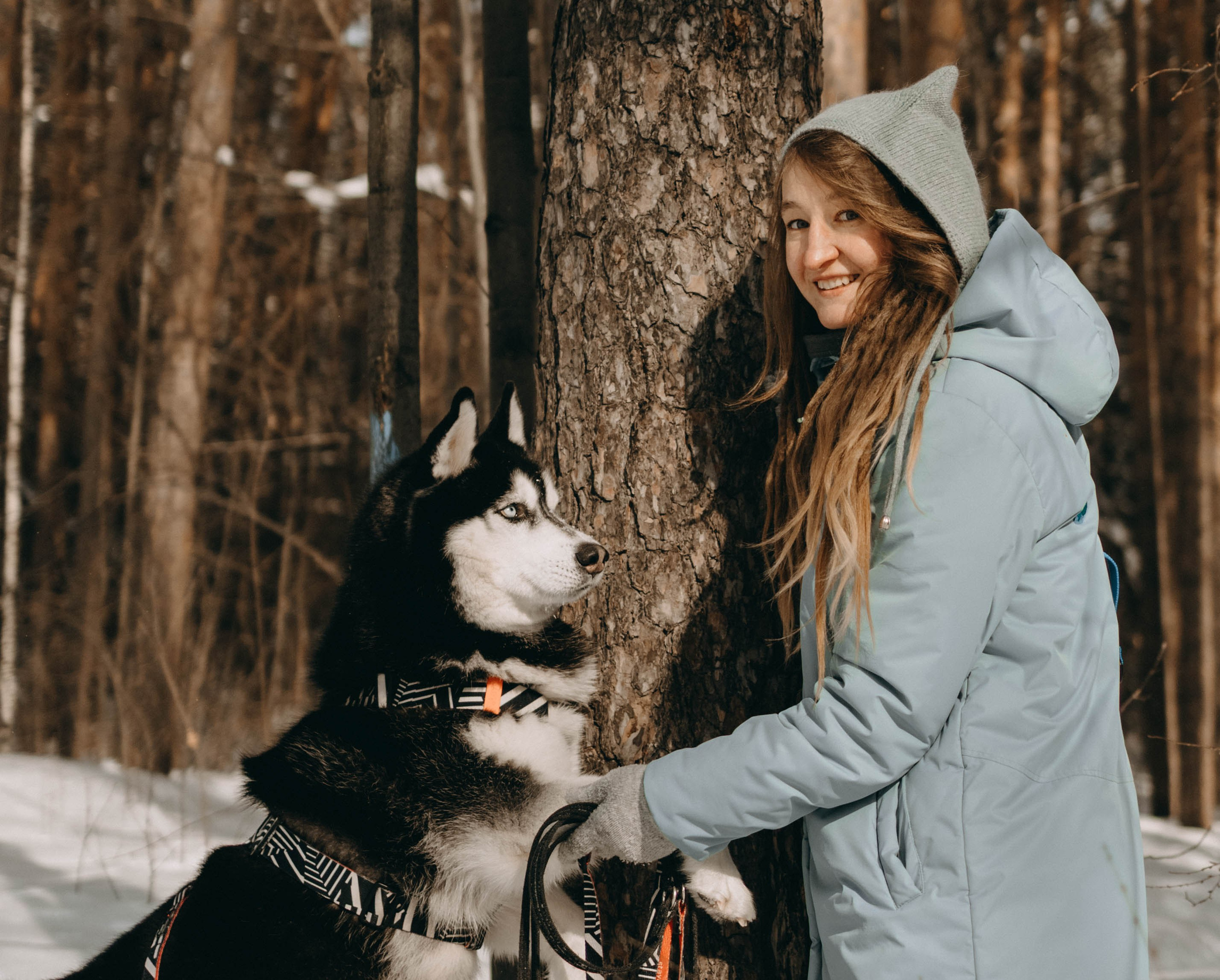 Анна и Вегас. Фотограф-анималист в Екатеринбурге | Кристина