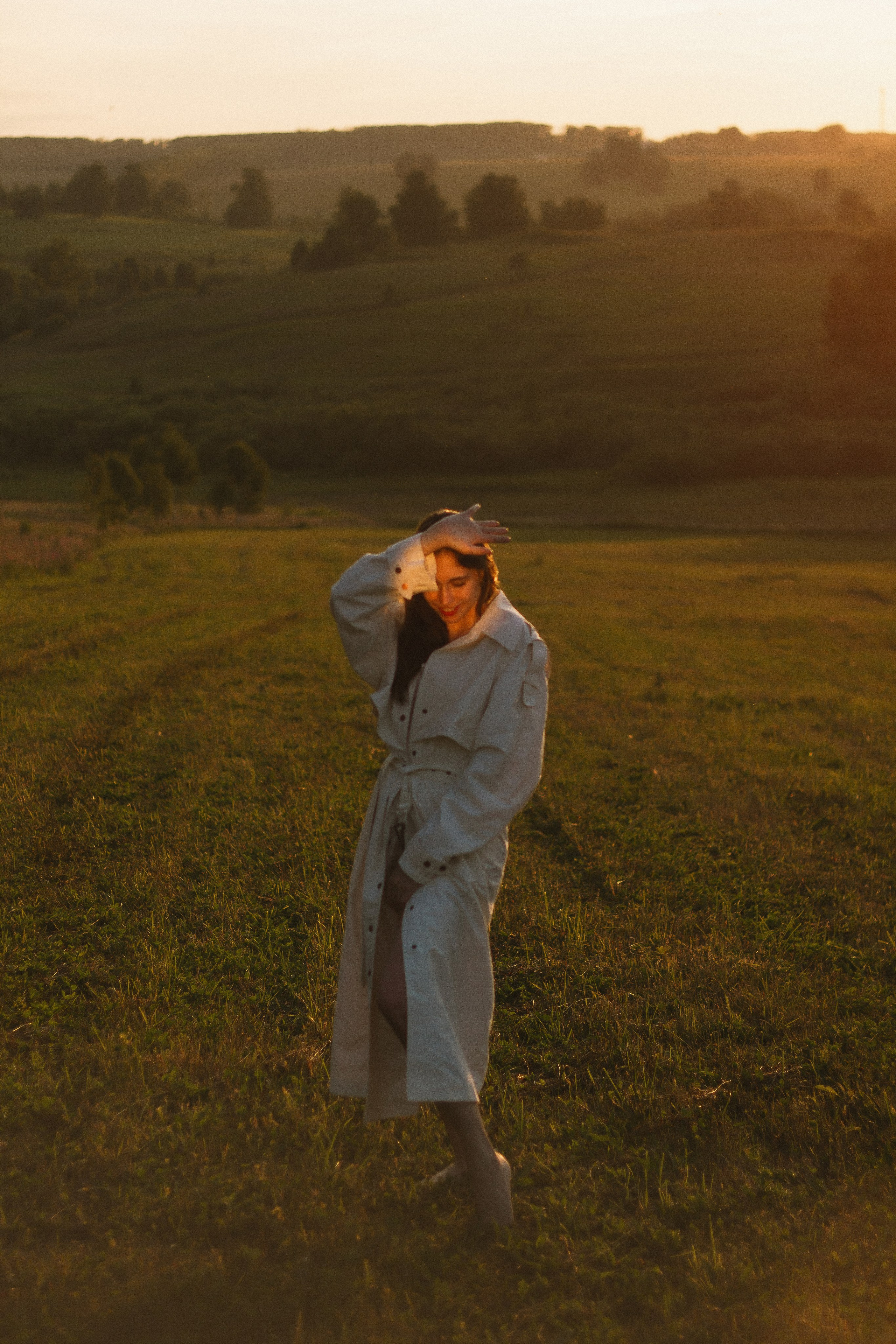 Оля, закат. Анастасия Дубцова. Фотограф в Кемерово