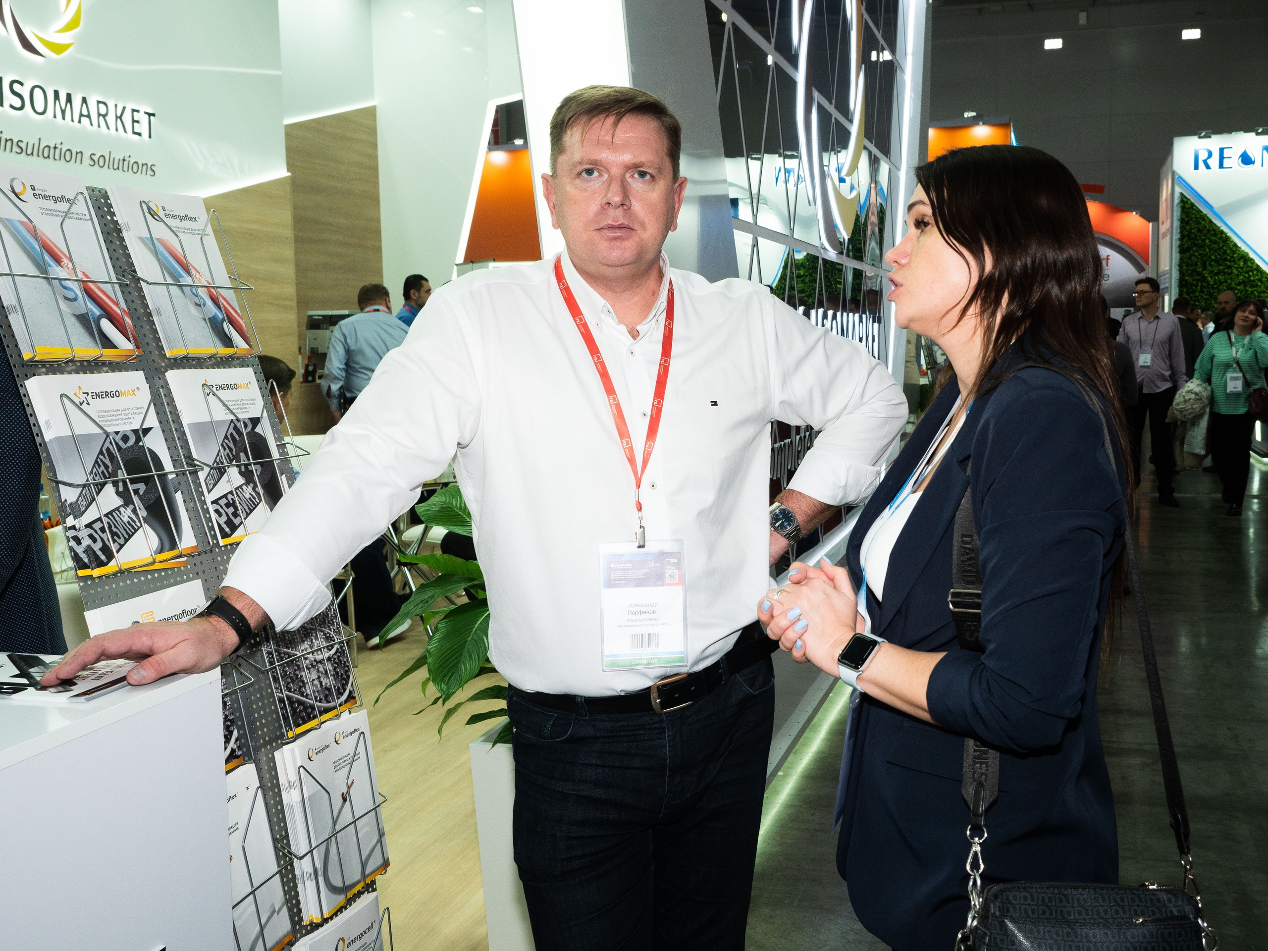 Rols Isomarket: выставка Aquatherm. Портретный и Репортажный фотограф в Москве