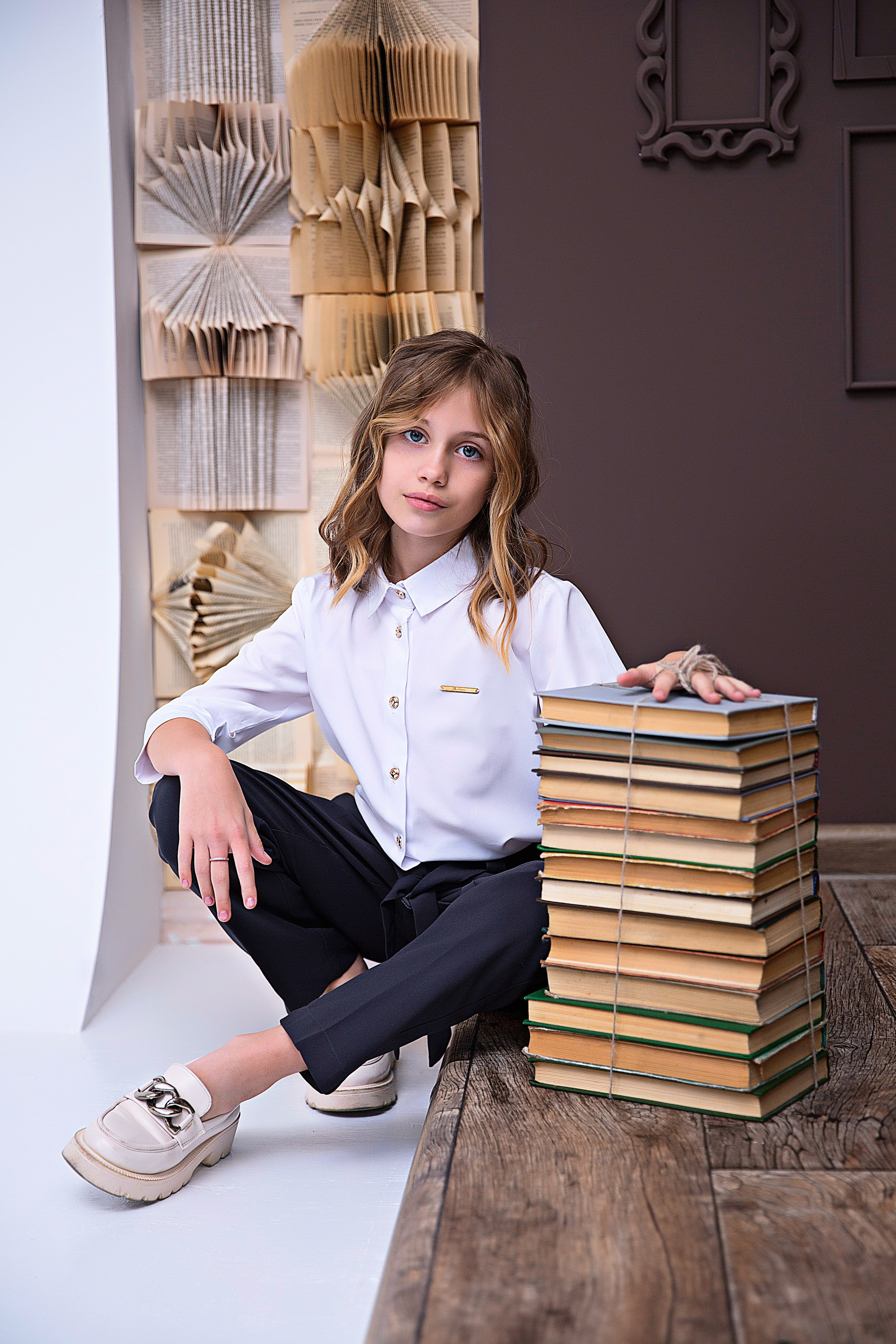 Индивидуальные фотосессии школьников. Детский школьный фотограф в Кемерово Зиновьева Екатерина