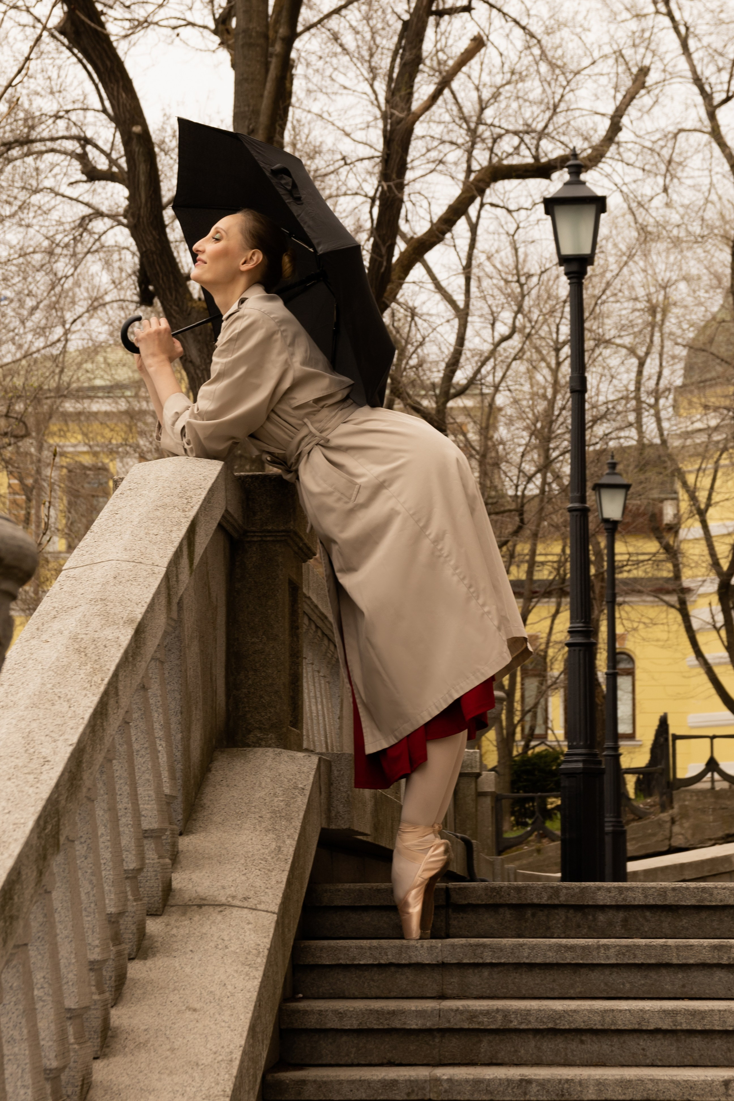 Балерина в городе. Фотограф Владивосток