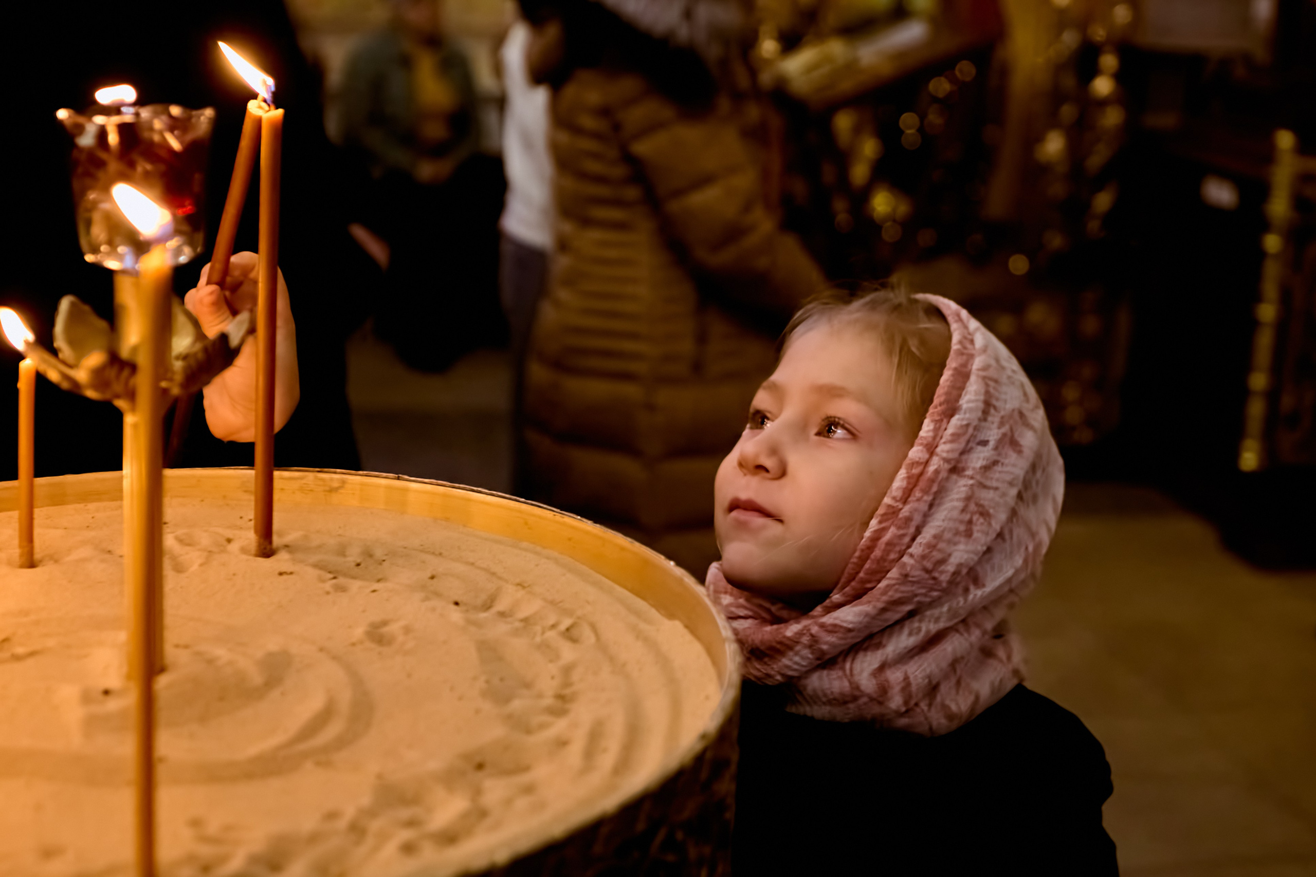 Воскресная Литургия в храме 12 января 2025 г