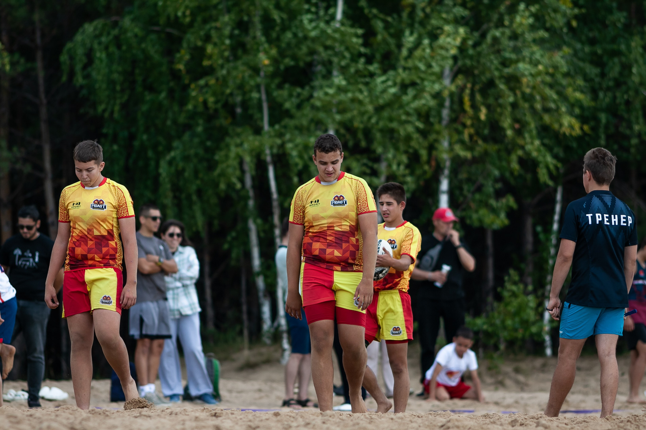 «Кубок «Молота» по пляжному Регби. Фотография