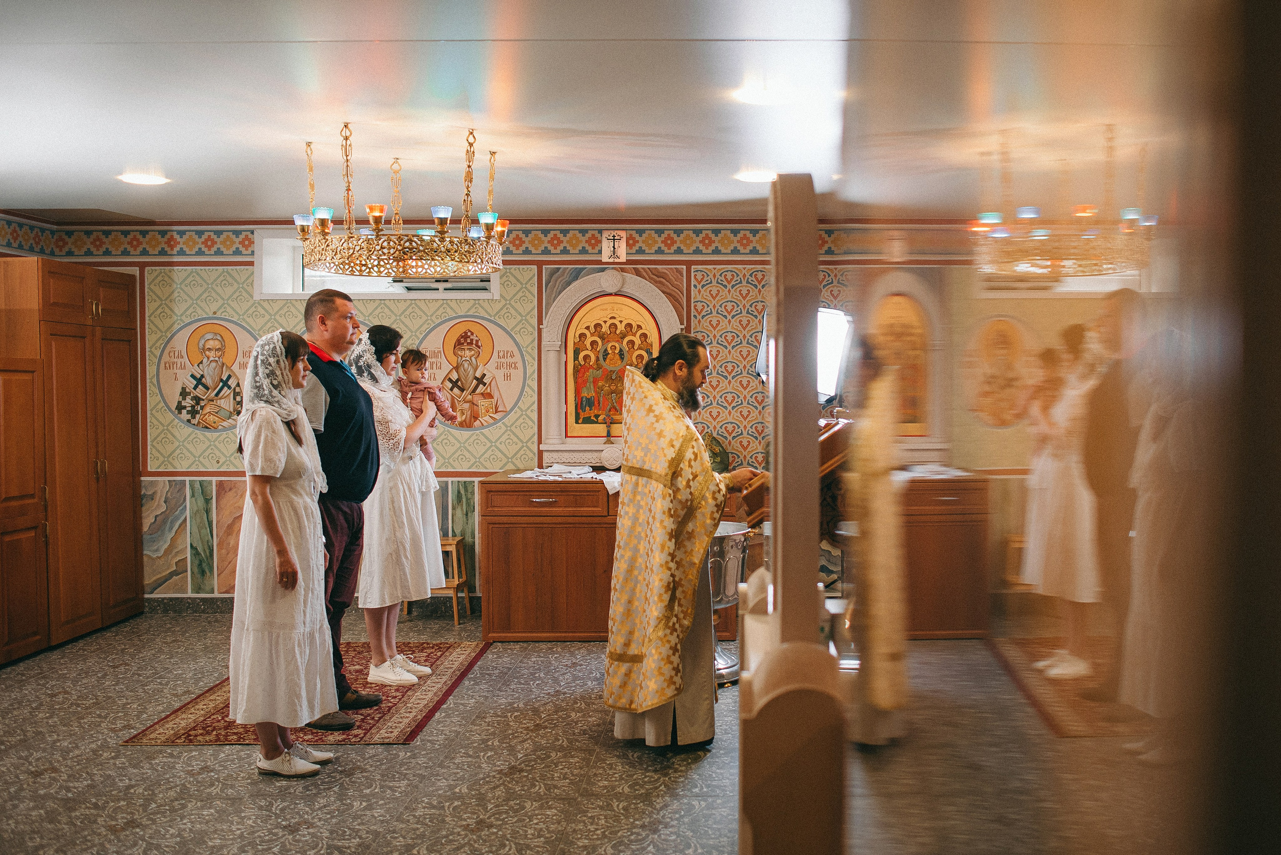 Таинство Крещения. Семейный и детский фотограф в Обнинске, Калуге, Москве