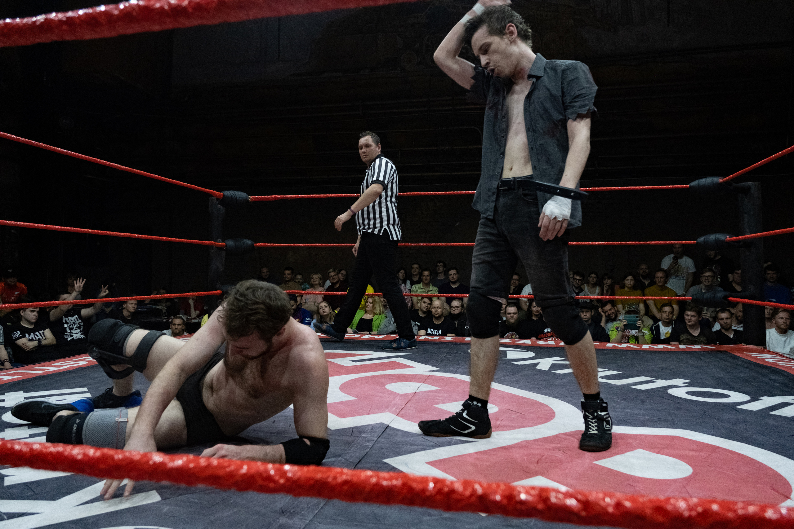 НФР Реслинг. Репортажный фотограф в Санкт-Петербурге Максим Варбулайнен