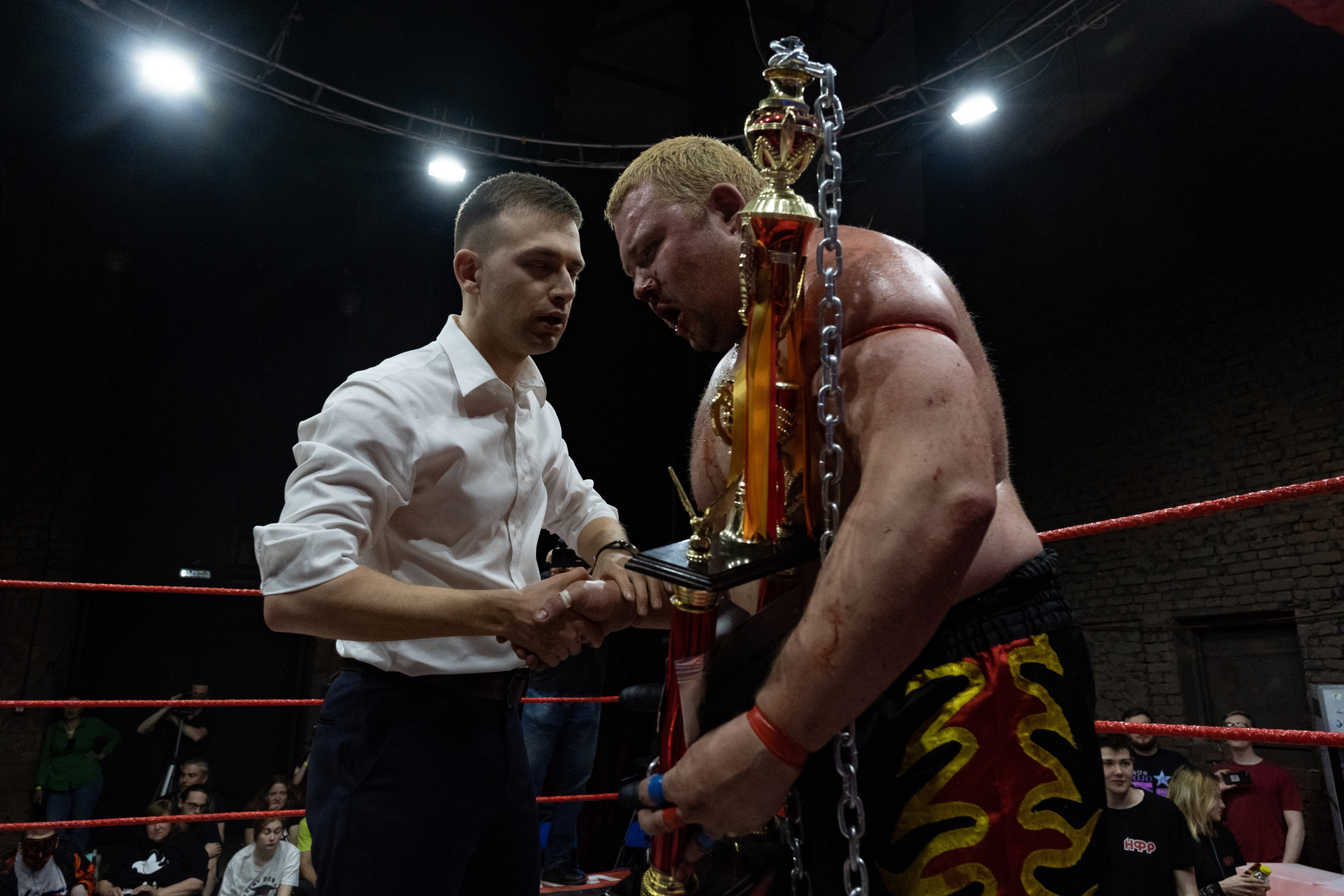 НФР Реслинг. Репортажный фотограф в Санкт-Петербурге Максим Варбулайнен