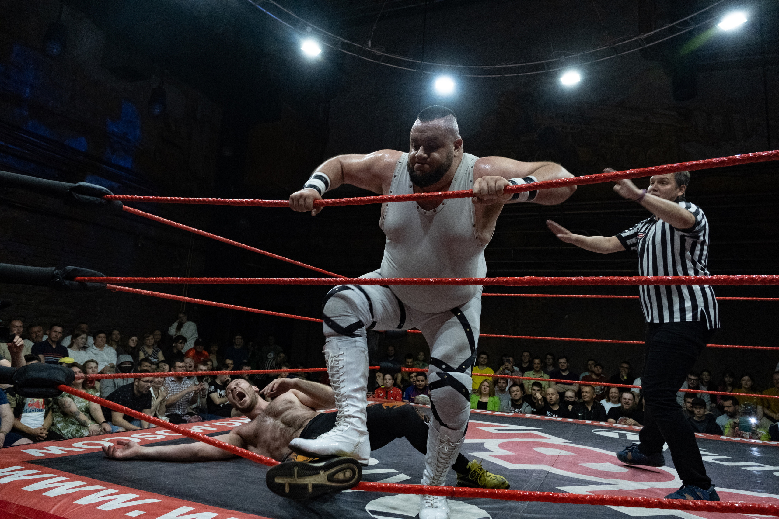 НФР Реслинг. Репортажный фотограф в Санкт-Петербурге Максим Варбулайнен