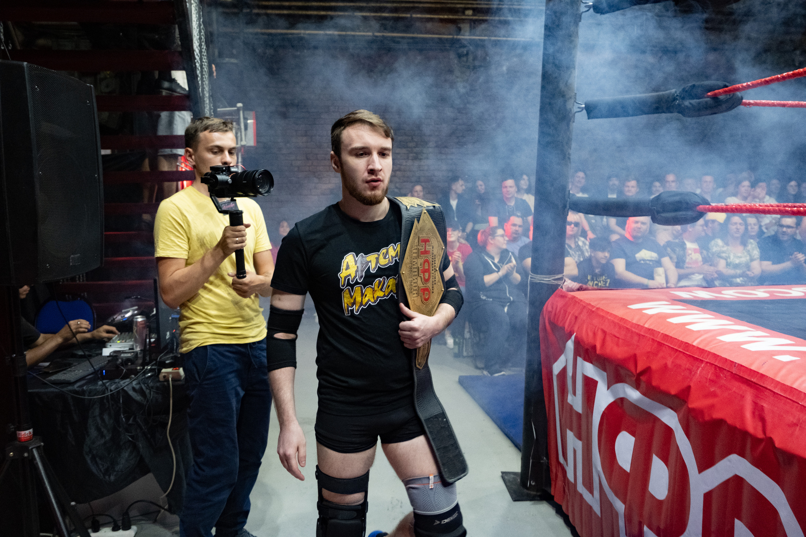 НФР Реслинг. Репортажный фотограф в Санкт-Петербурге Максим Варбулайнен