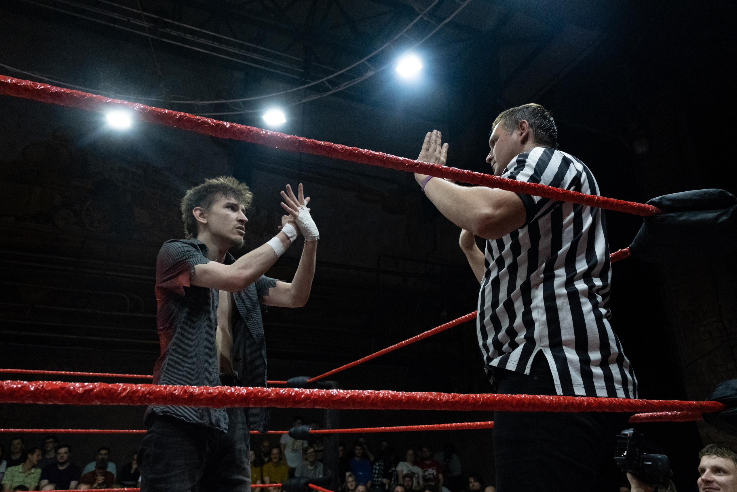 НФР Реслинг. Репортажный фотограф в Санкт-Петербурге Максим Варбулайнен