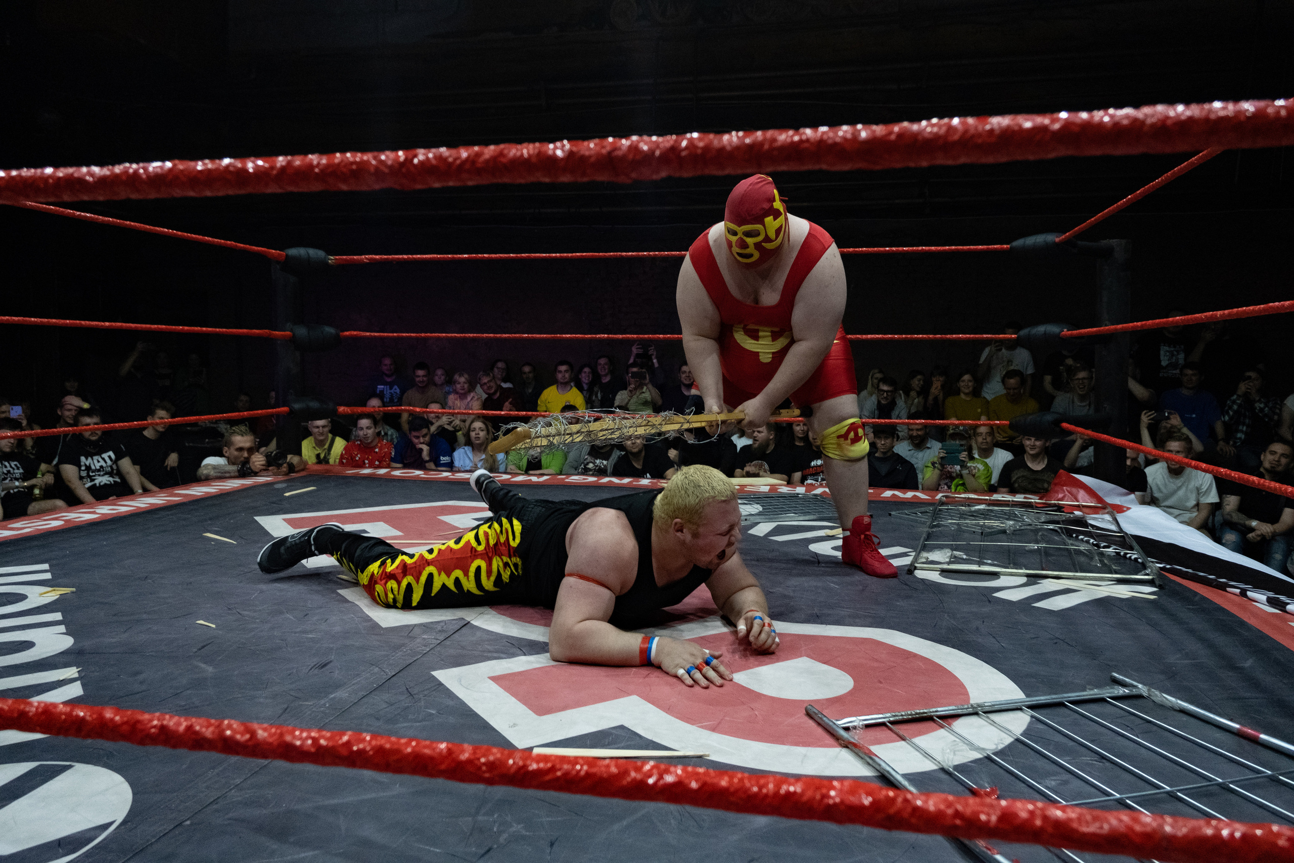 НФР Реслинг. Репортажный фотограф в Санкт-Петербурге Максим Варбулайнен