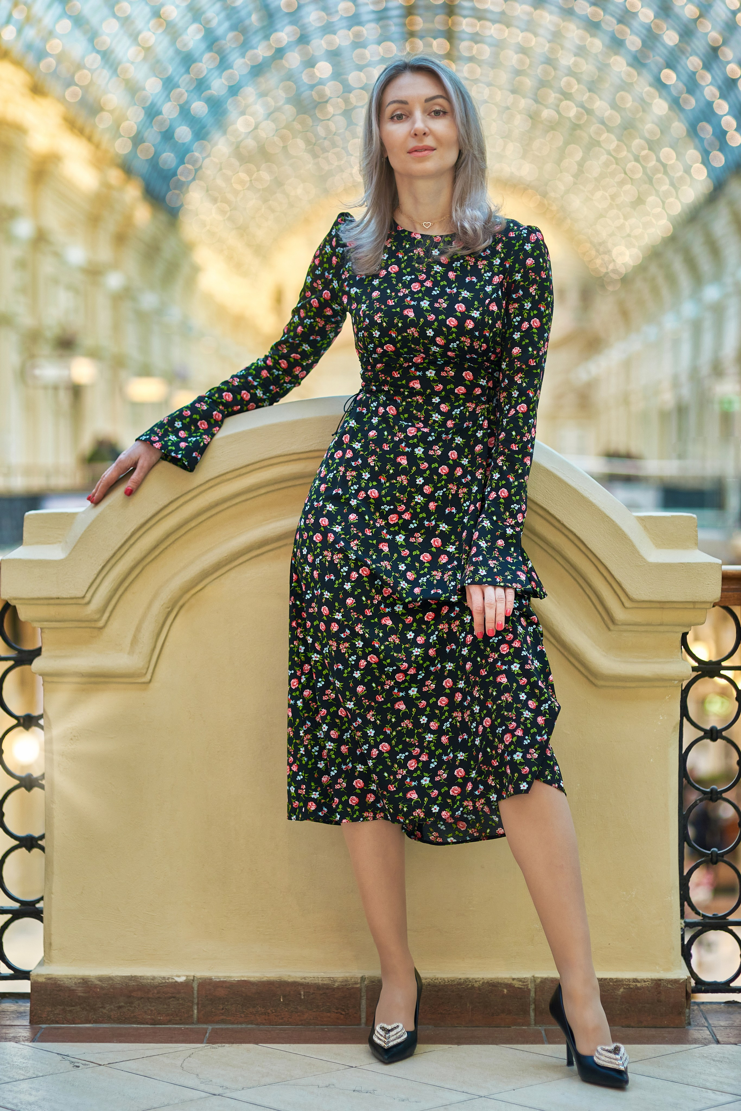 Портретная фотография в ГУМе, Москва