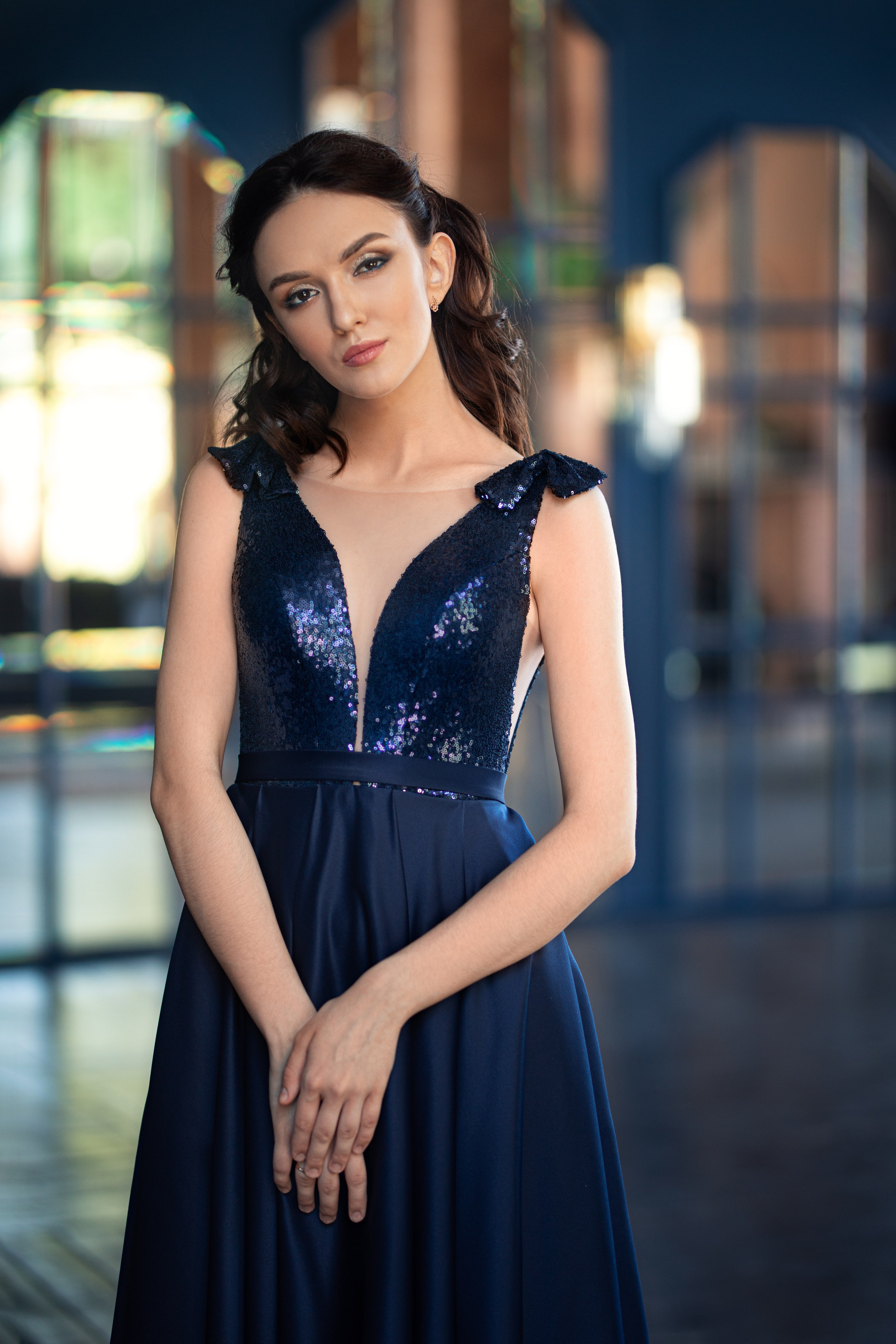 Фотосет с Евгенией в интерьерной студии в формате для «себя»