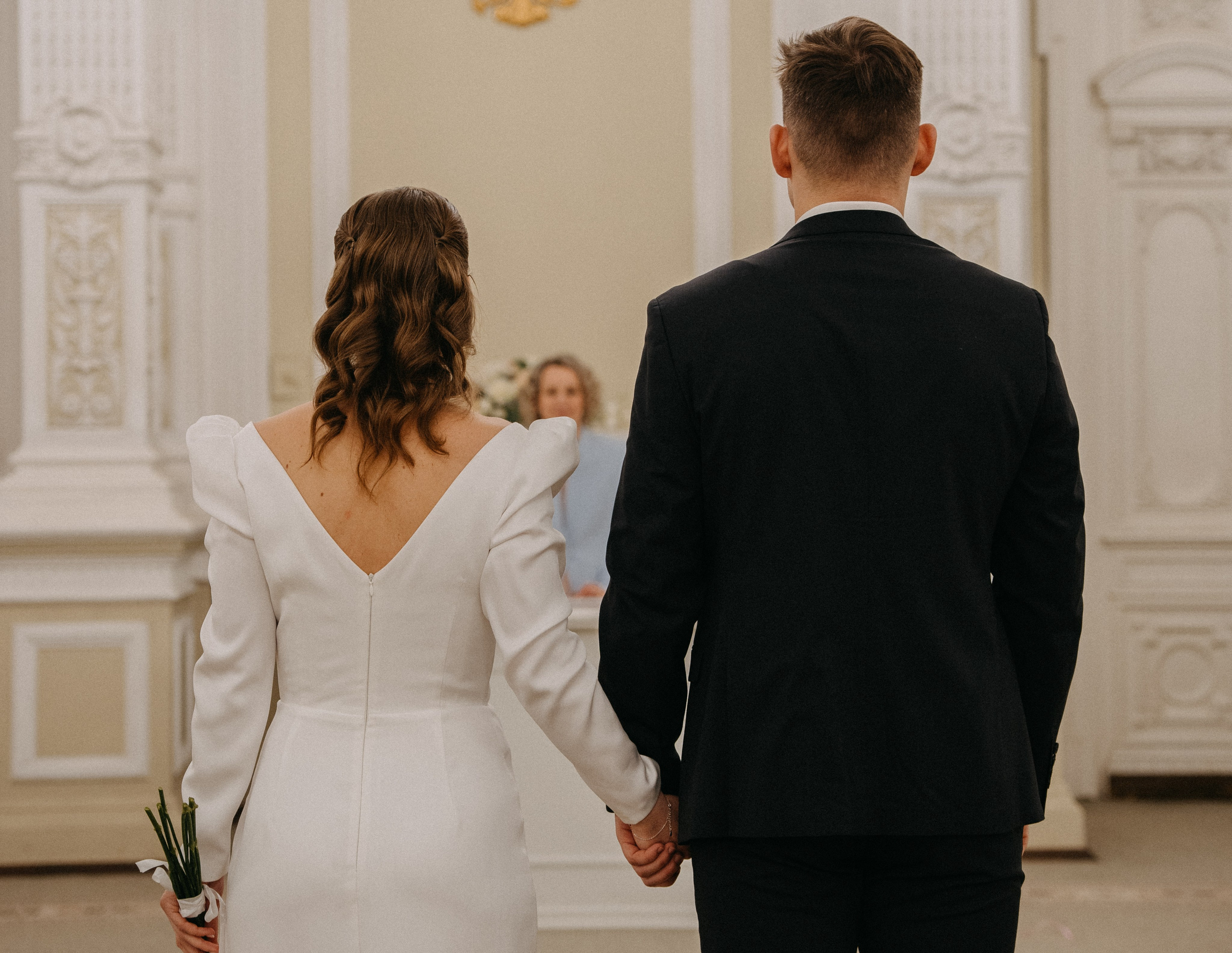 Свадебная фотосессия в Санкт-Петербурге. Федосова Елизавета - свадебный фотограф СПб. Фотосессия Дворец Бракосочетания №1