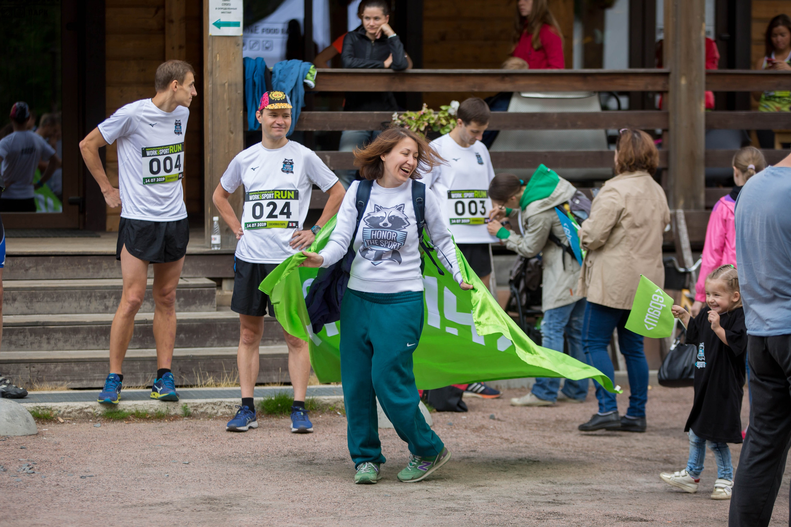 Забег для «Work&Sport». Снимаю съемки