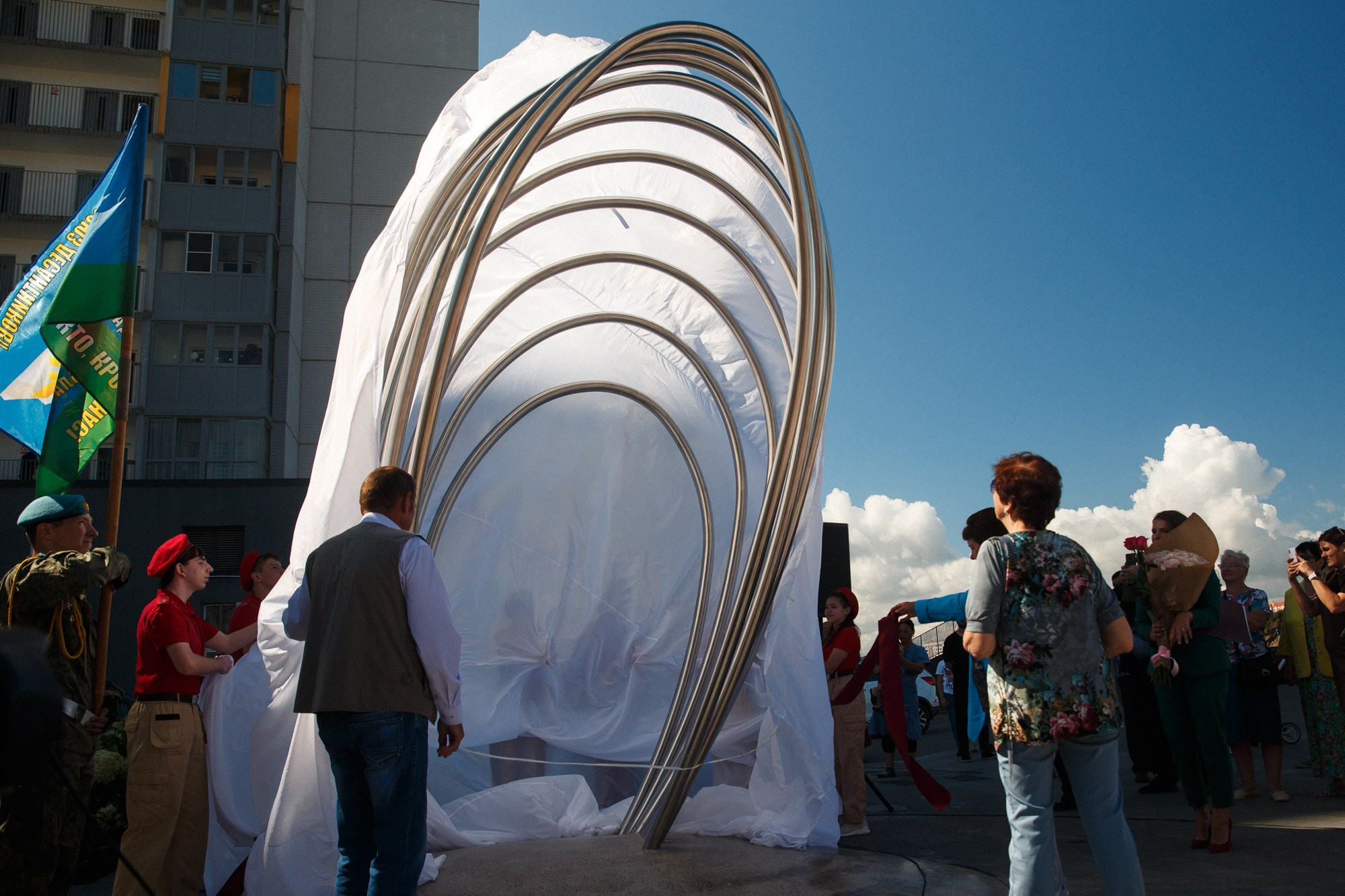 ОТКРЫТИЕ ПАМЯТНИКА. Рабочая сторона — бизнес портрет и репортаж в Санкт-Петербурге