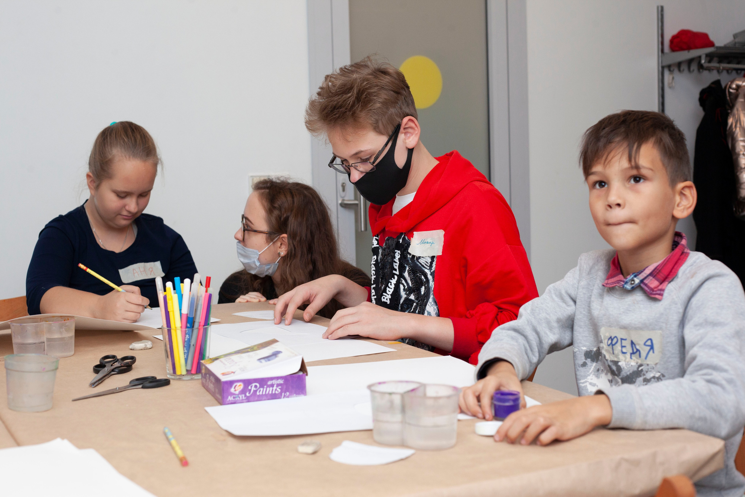 Детский мастер-класс в ММОМА. Stanislav Baryshev — People. Emotions. Atmosphere