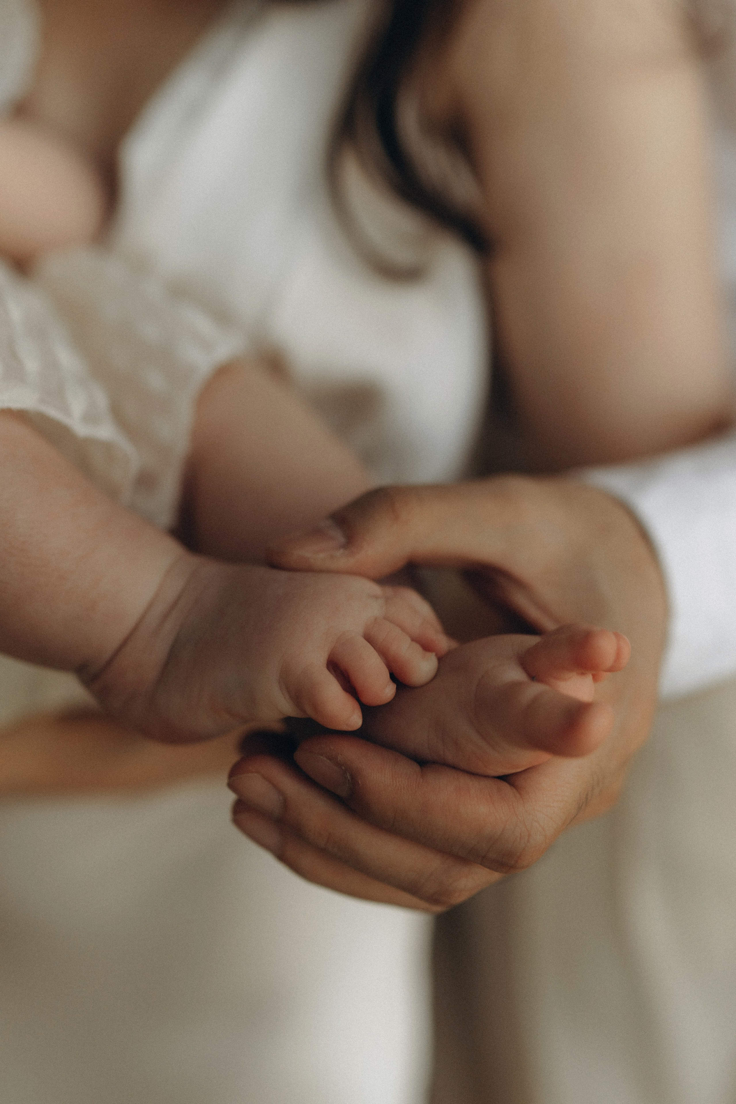 Малышка Нина и родители. Семейный lifestyle фотограф в Москве Рената Рафикова