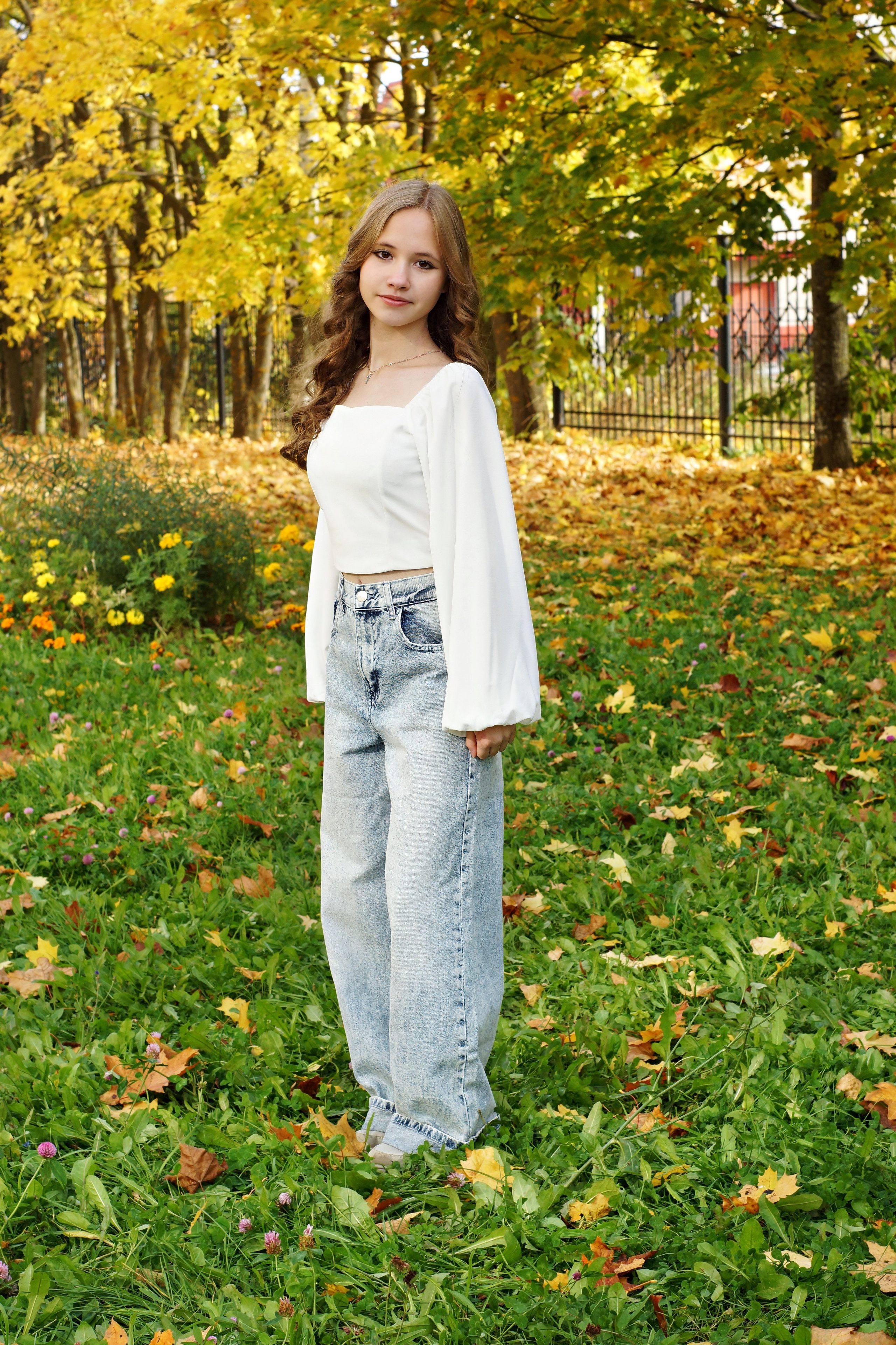 Осенняя фотосессия в школе г. Йошкар-Ола