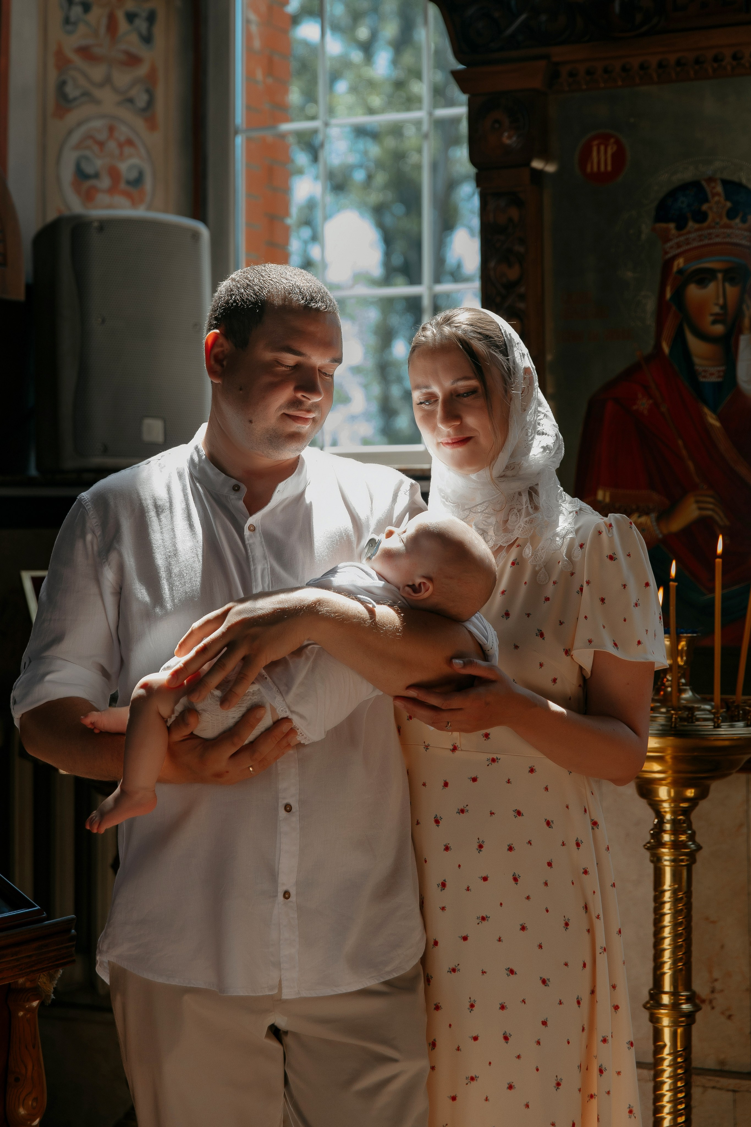 Таинство Крещения Михаила. Свадебный и Семейный Фотограф в Краснодаре