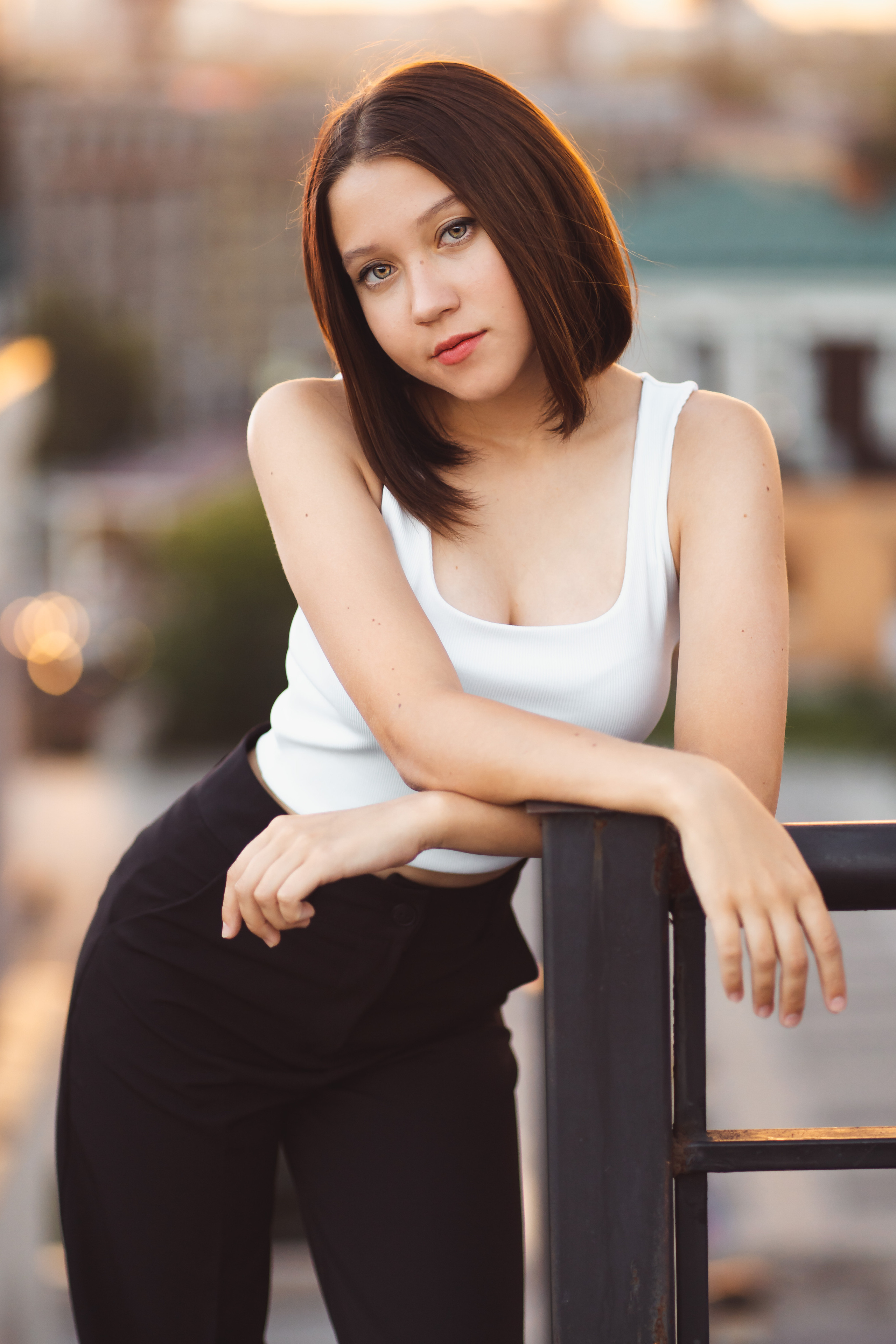 Фотосессия на закате в городе. Анастасия Подольская: фотограф из Иркутска