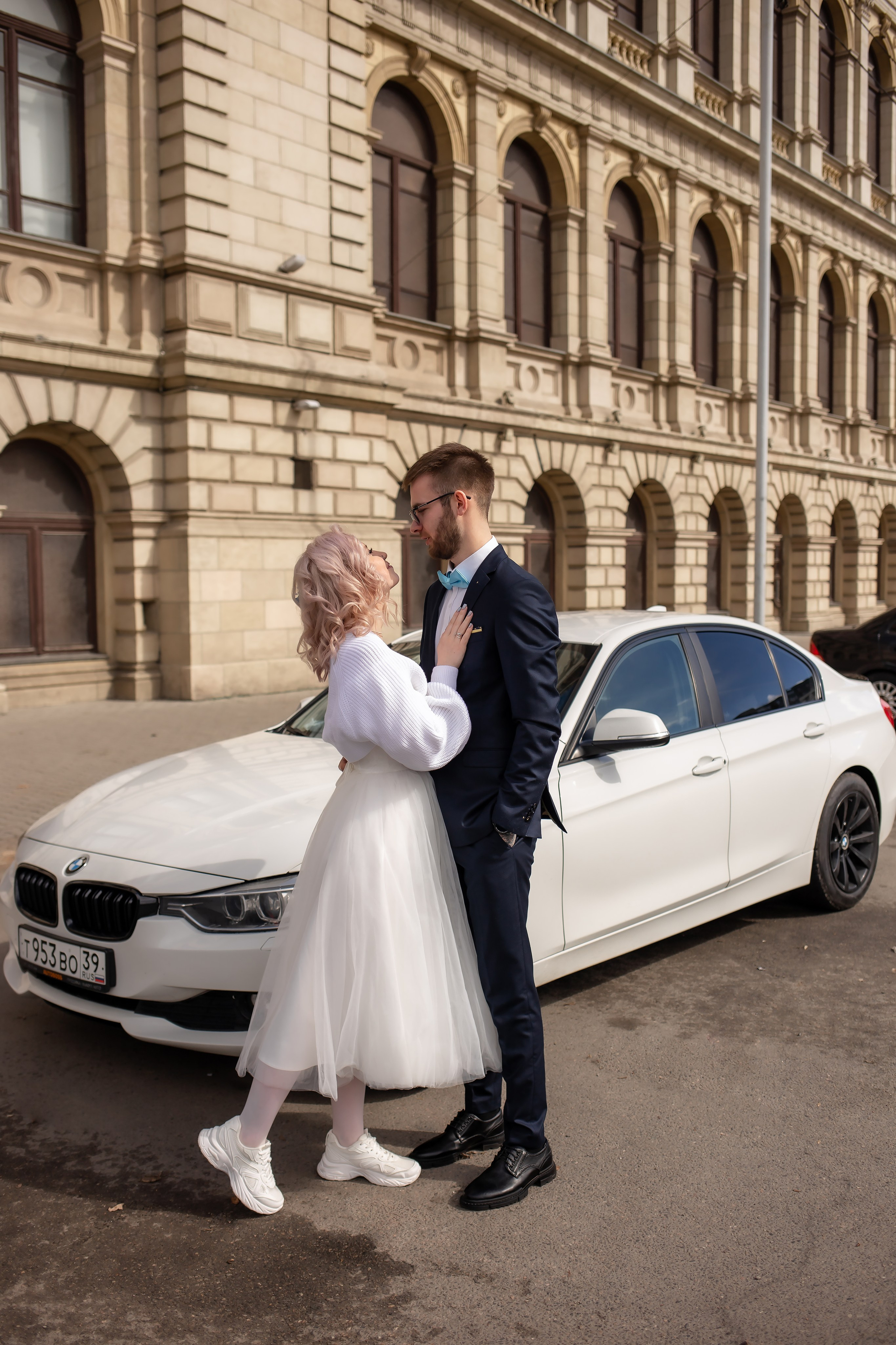 Максим и Александра. Биржевой сквер. Фотограф в Калининграде Решетникова Алина