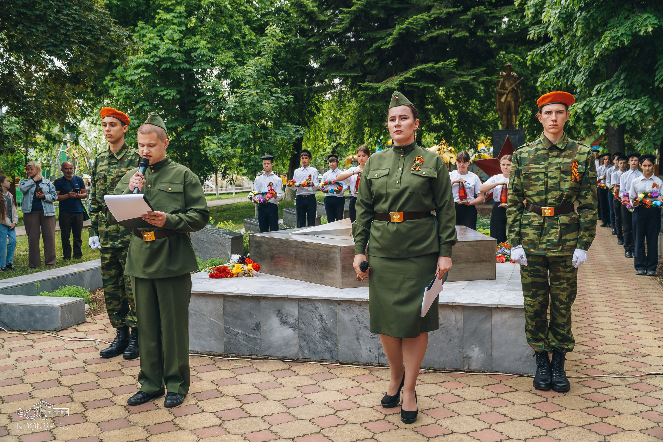Гражданско — патриотическая акция — «Мы помним». Новотитаровский Дом культуры