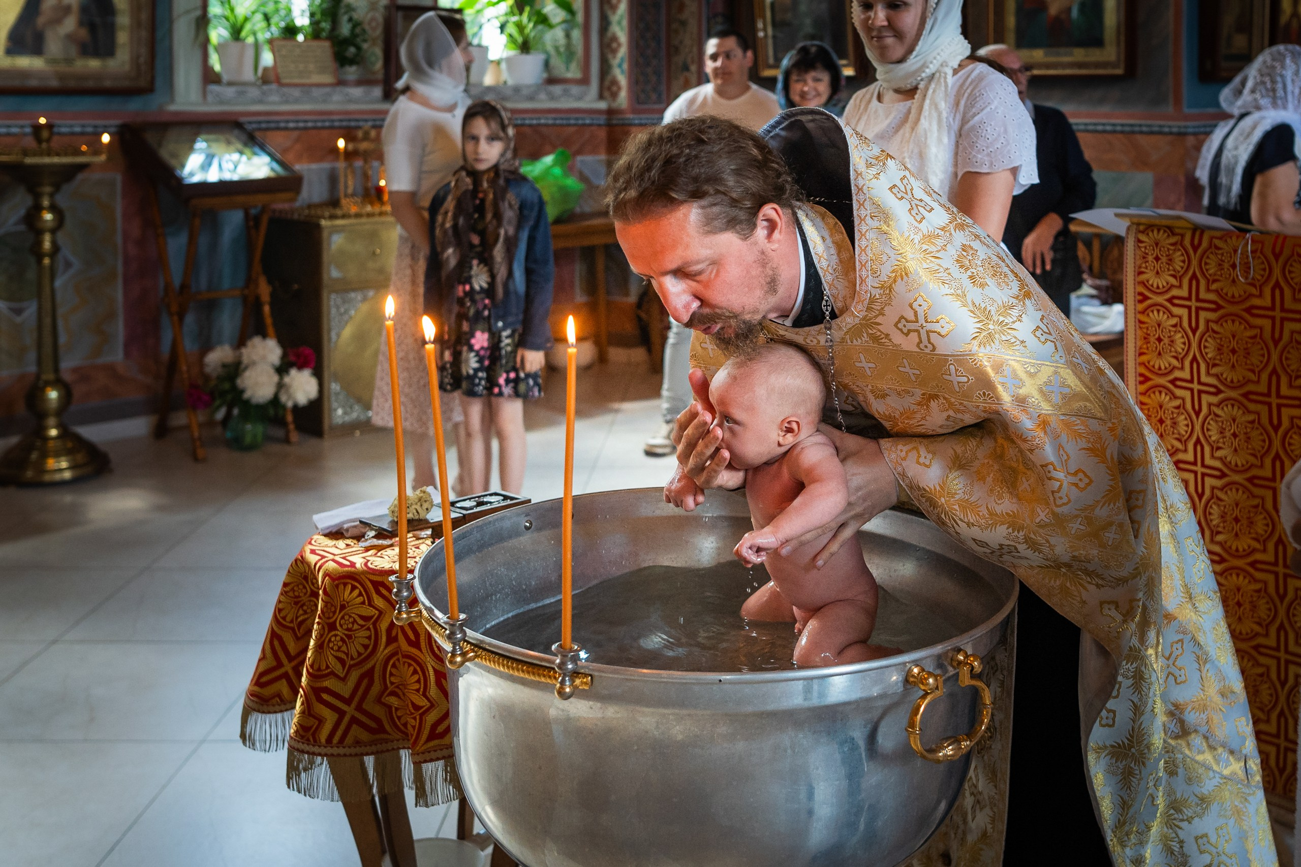 Таинство крещения венчания