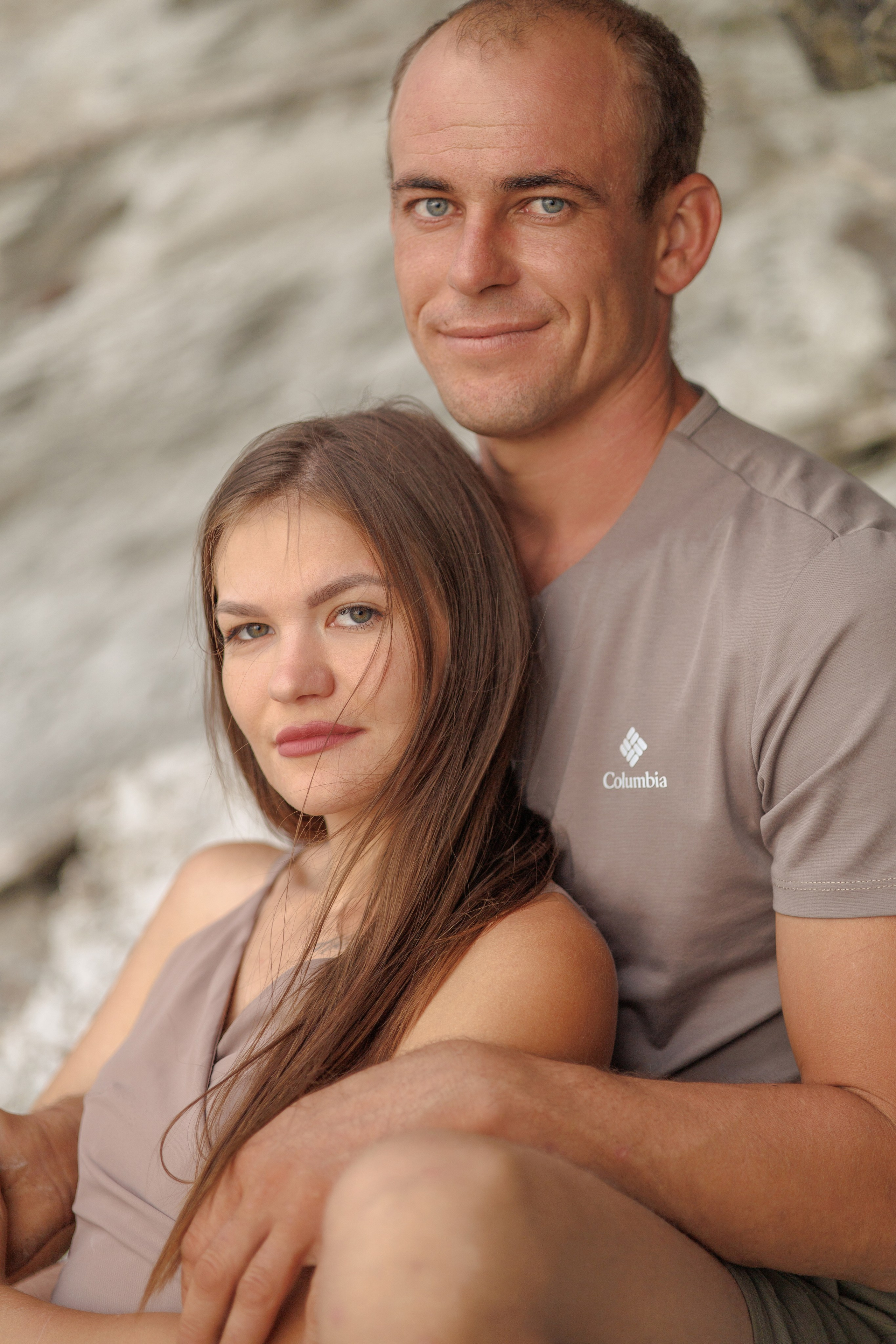 На пустынном пляже. Семейный и портретный фотограф в Геленджике Любовь Бодрова