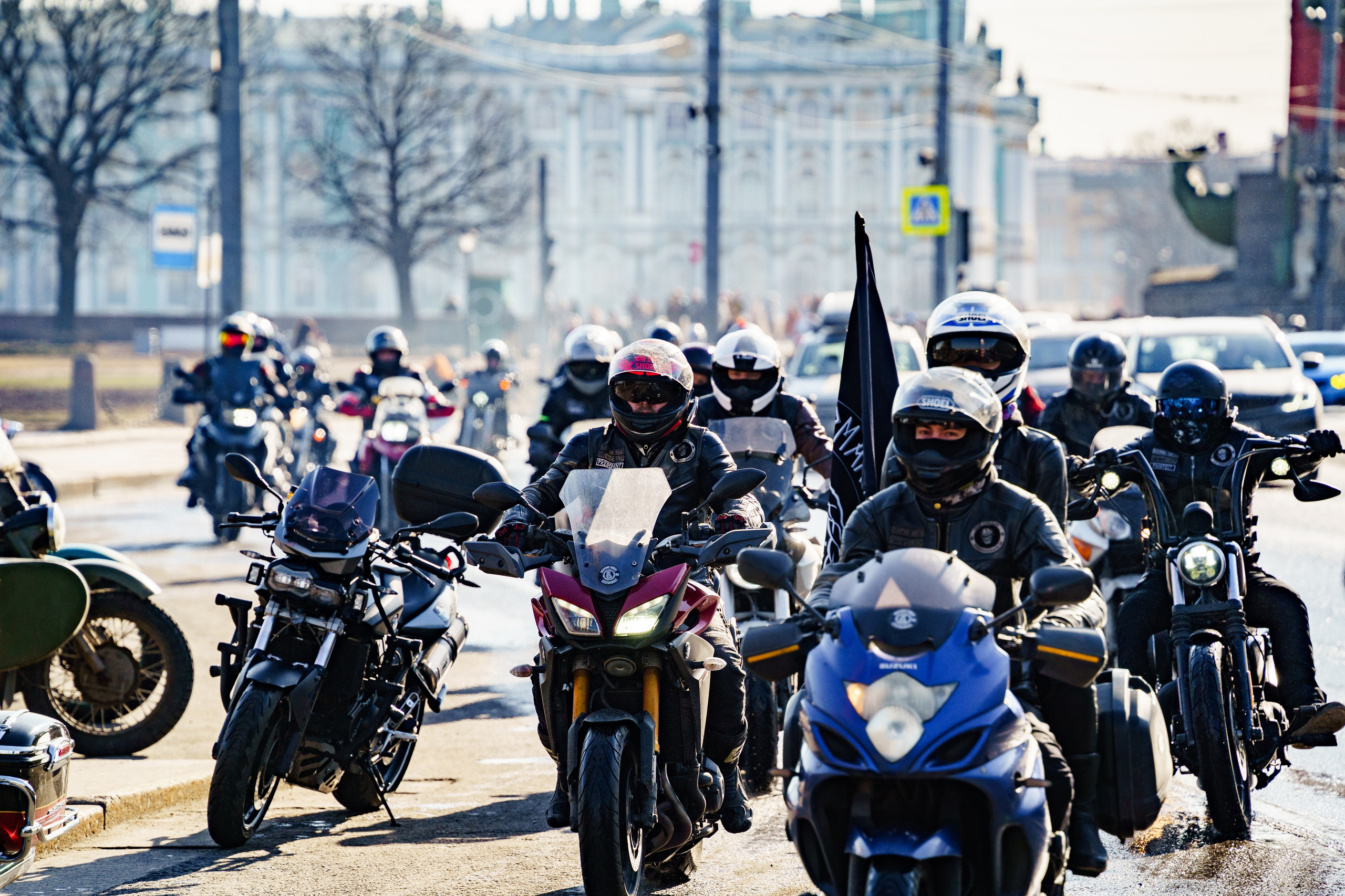 Прохват мотоклуба Norman Riders ч.1. Концертный и репортажный фотограф в Санкт-Петербурге Слава Пахомов