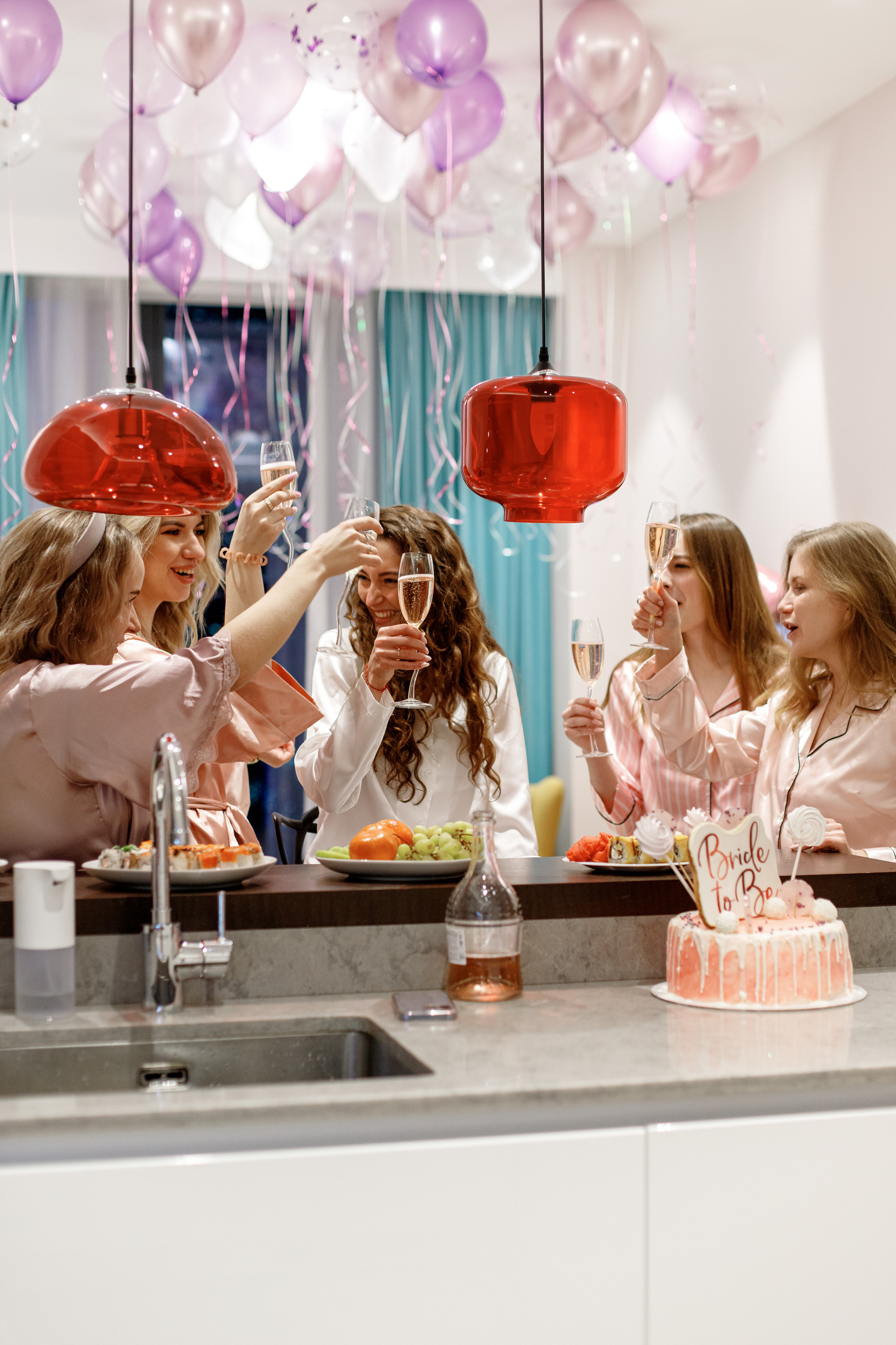 Девичник в аппартаментах. Фотограф Карпачан Анастасия