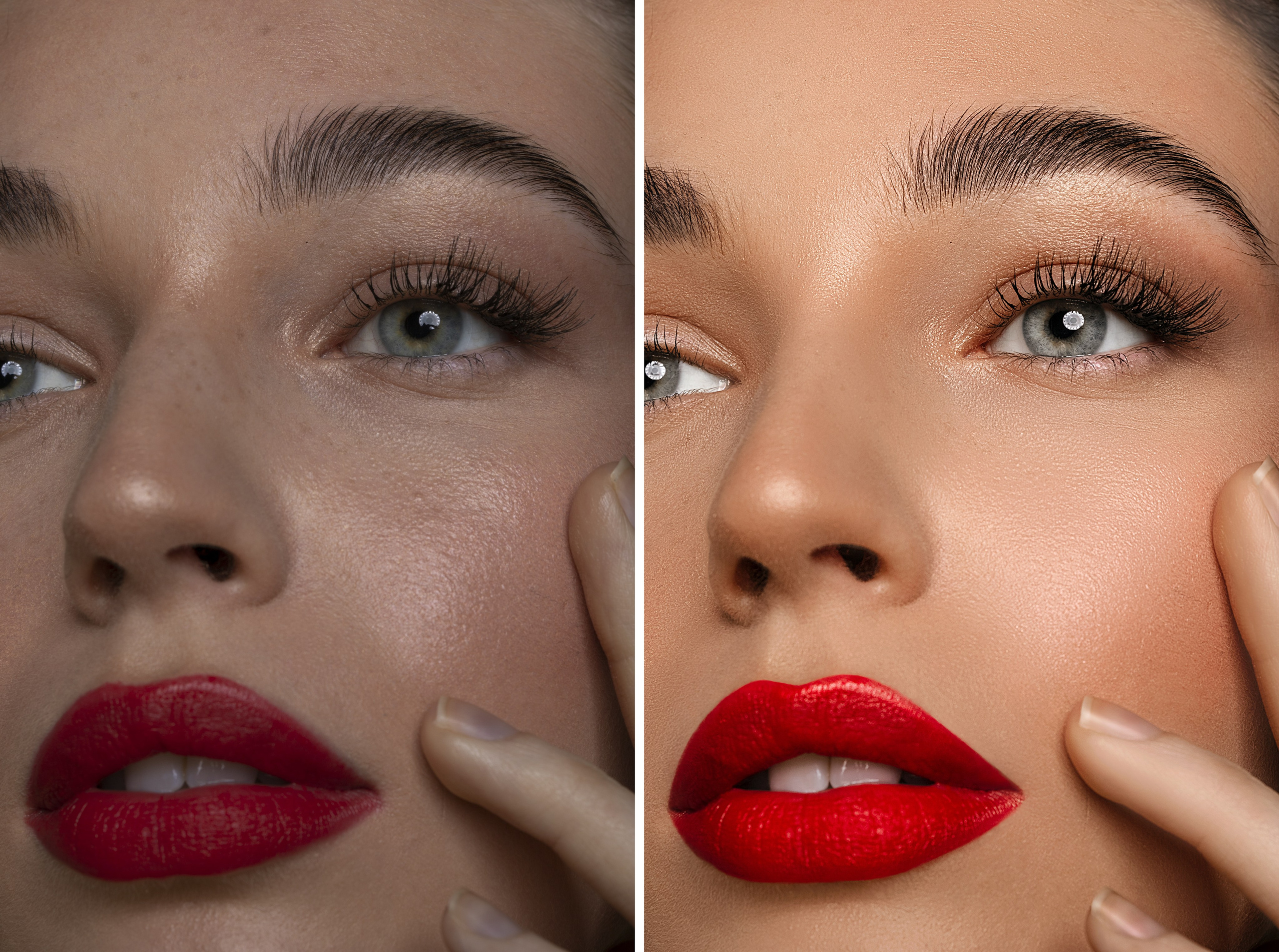 Ретушь до и после. Семейный и женский фотограф в Екатеринбурге Светлана Фиризен