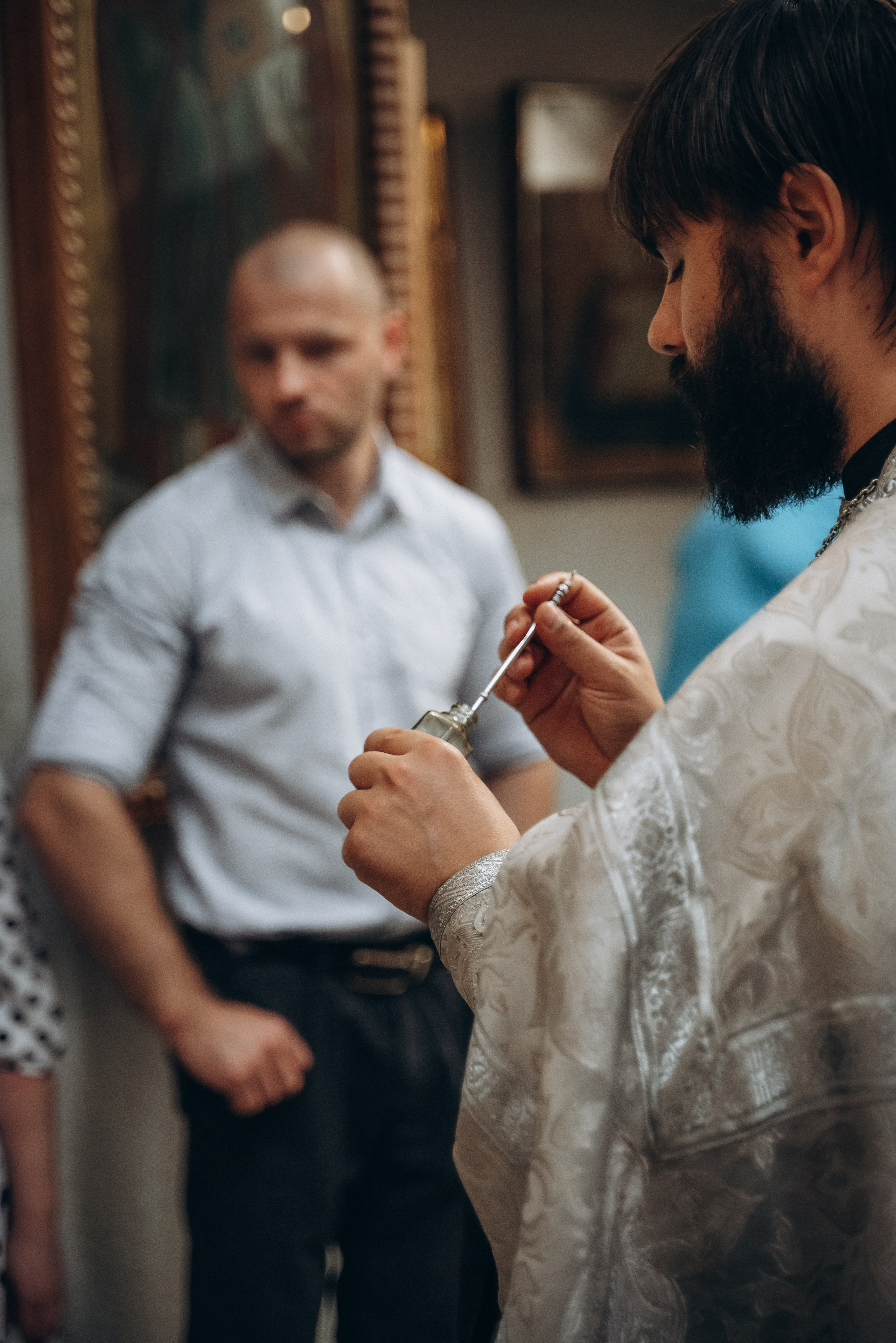 Крещение Демьяна. Семейный фотограф в Минске Дарья Дреко