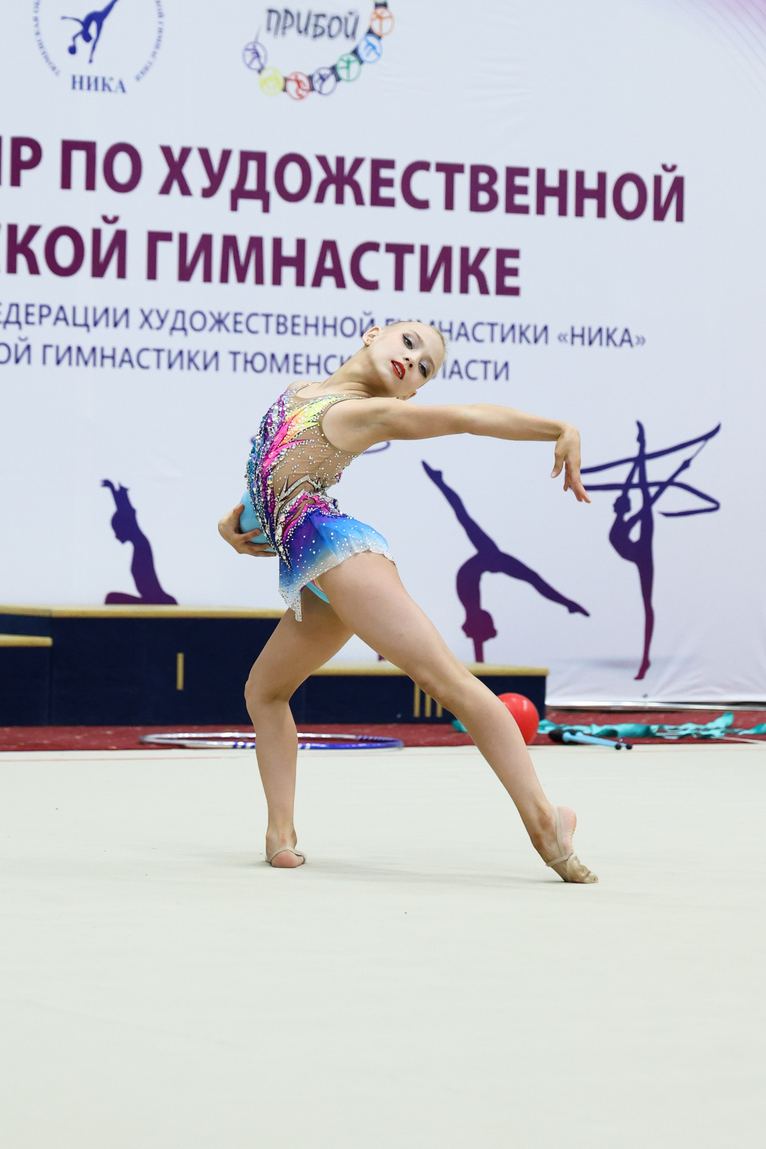 Открытый турнир по художественной и эстетической гимнастике. 24.10.2026. Спортивный фотограф в Тюмени Любовь Докучаева