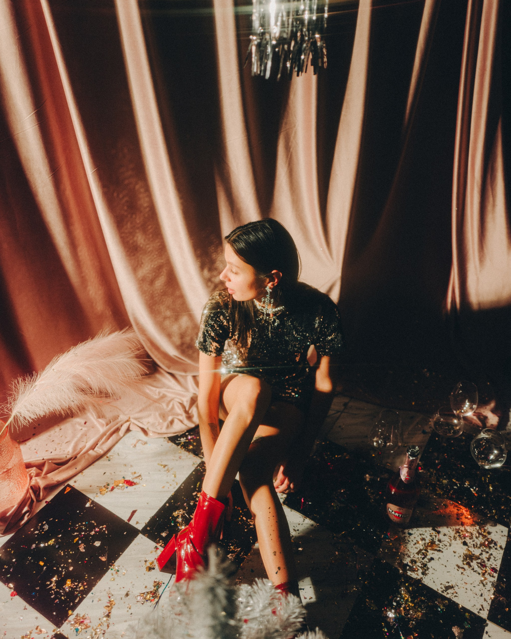 Тася «Новый Год». Никита Линейцев — индивидуальный портретный фотограф в Москве и Иркутске