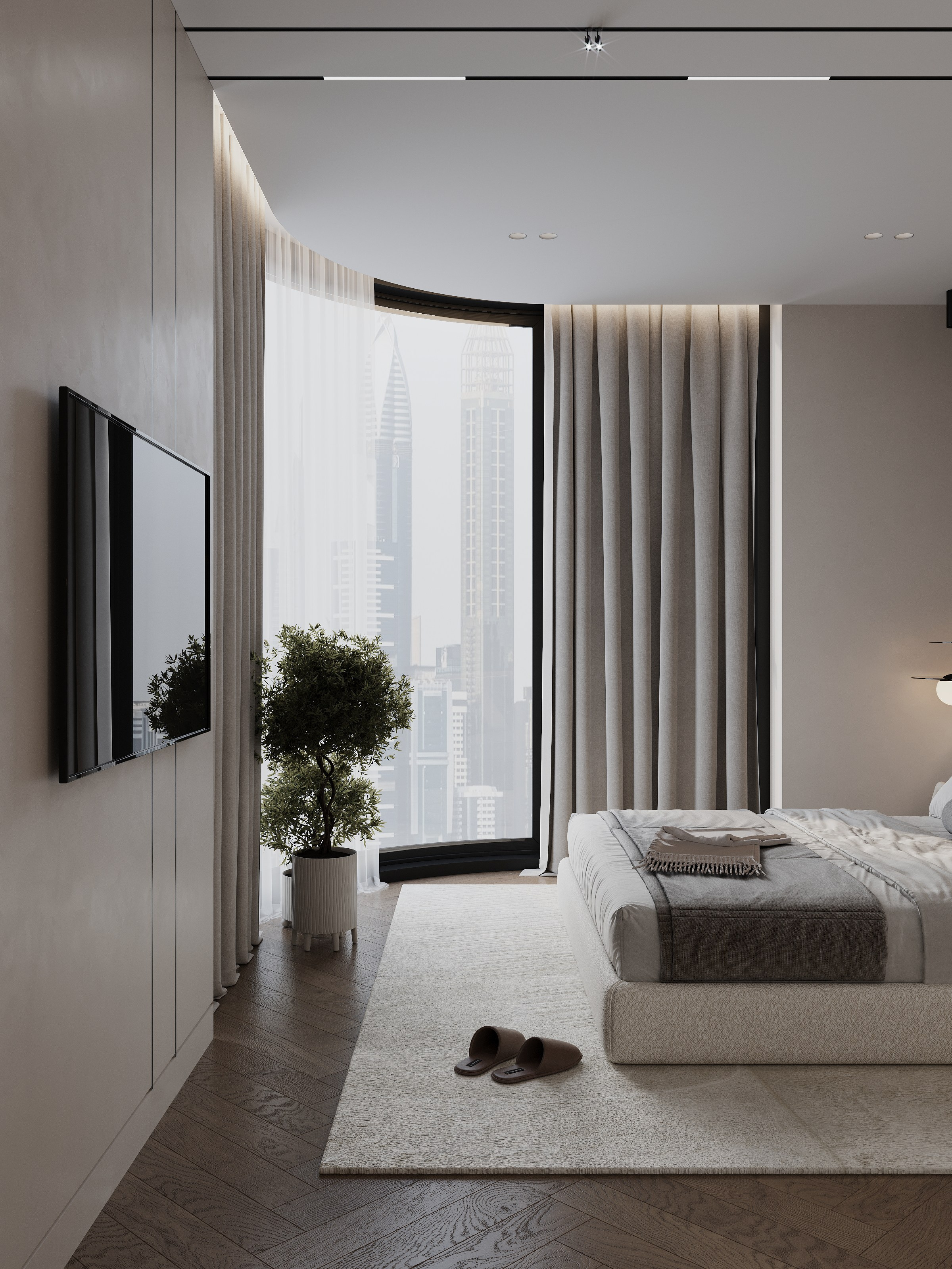 Appartment 55 sq m. Профессиональный дизайнер интерьера