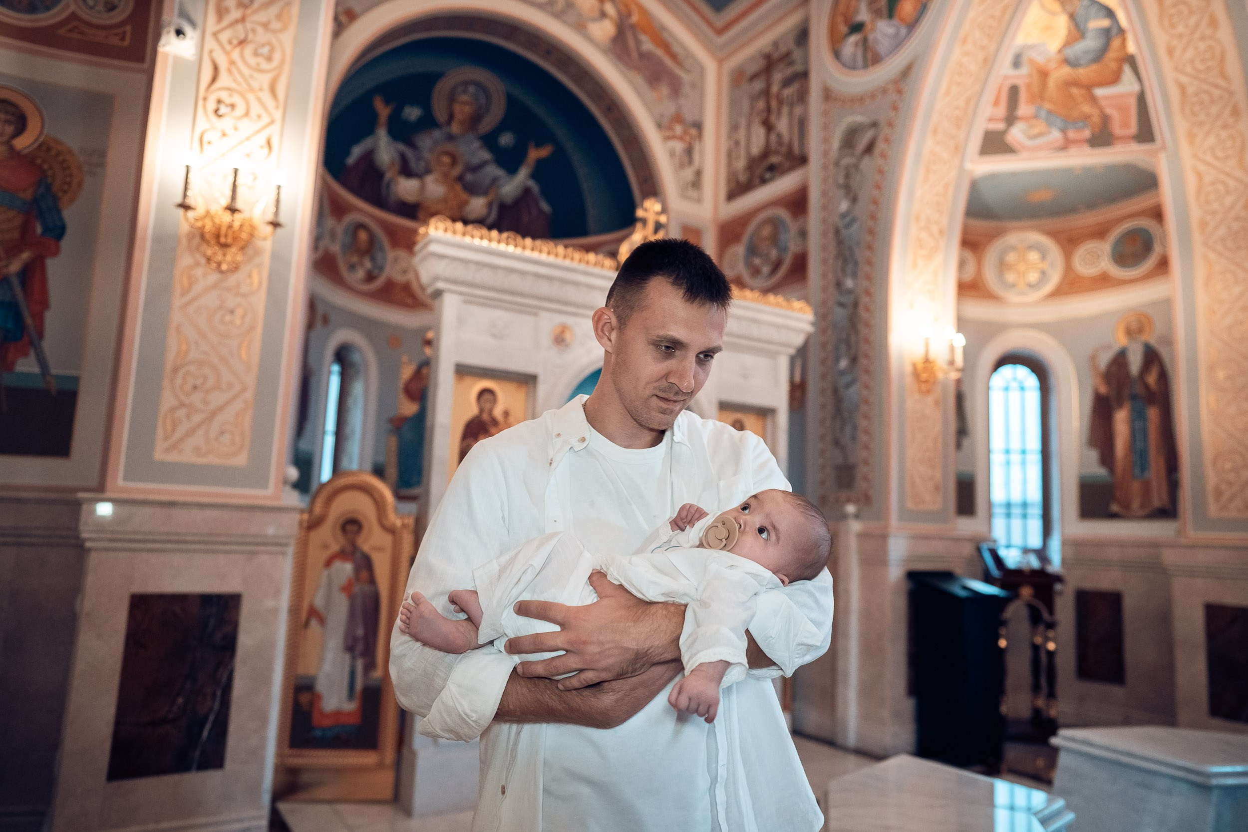Крещение в Александро-Невском соборе Симферополь. Церковный фотограф Севастополь