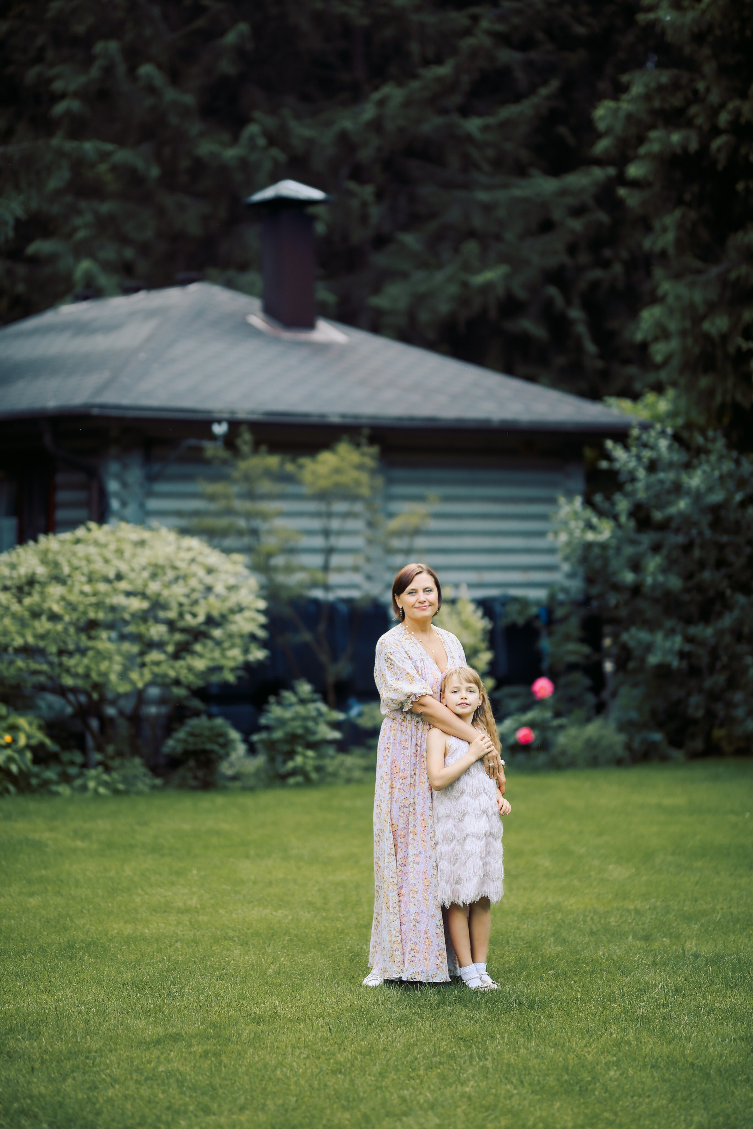 Юлия с семьей. Фотограф Анастасия Залевская