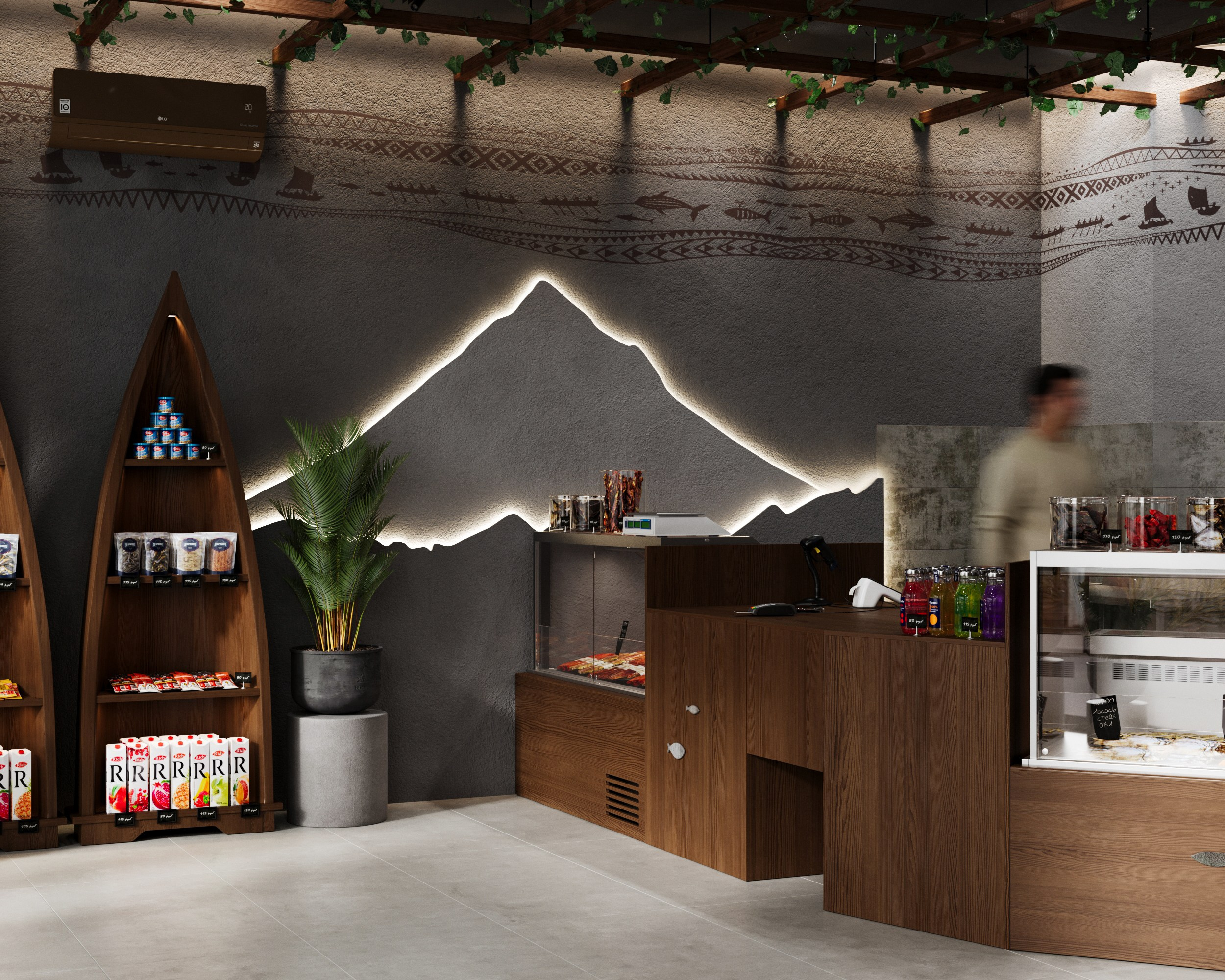 Магазин морепродуктов «Мы с камчатки». 3D визуализатор в Москве Сердюк Владислав