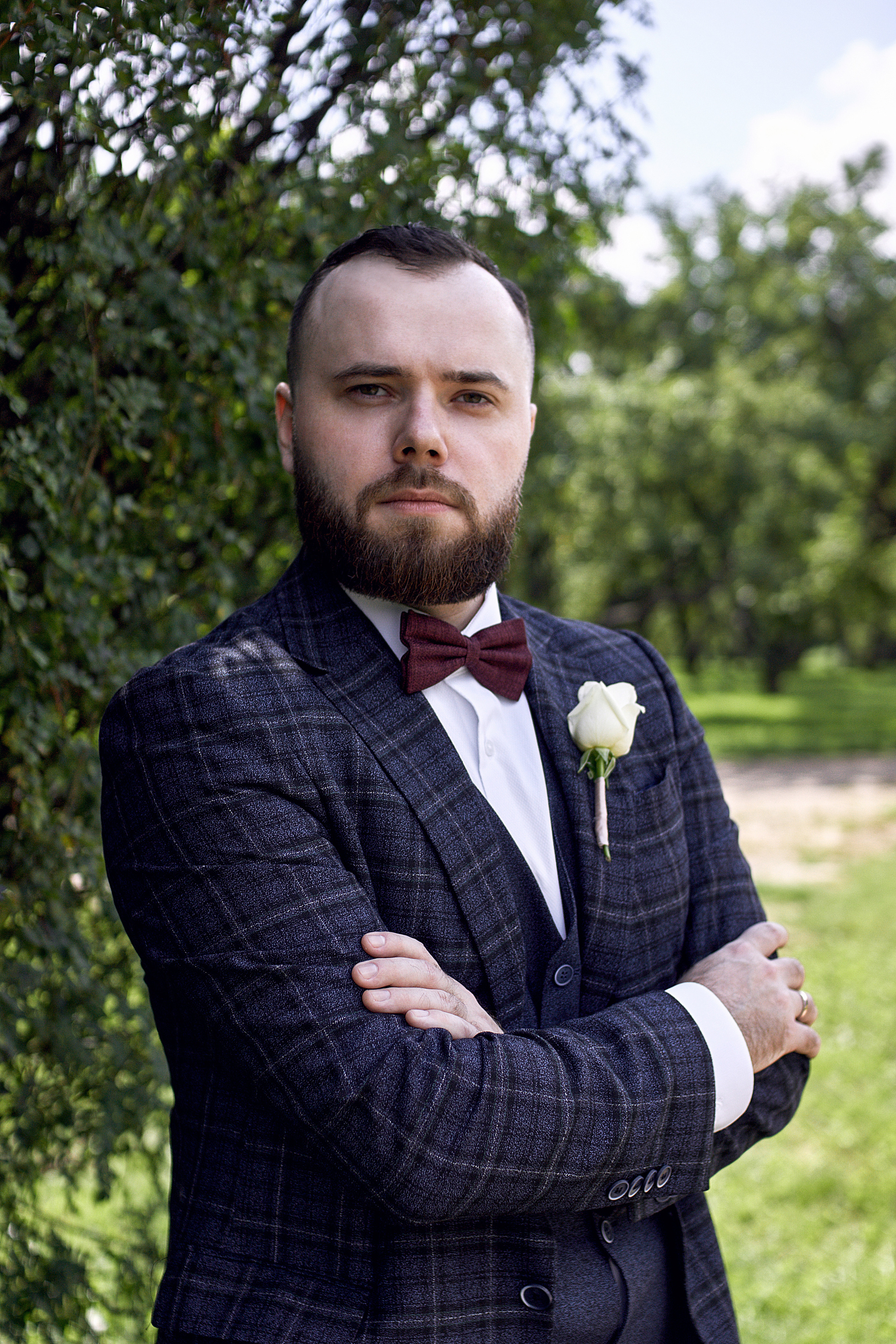 Свадьба молодых в парке Коломенское в Москве. Жуков Илья  свадебный фотограф в Москве